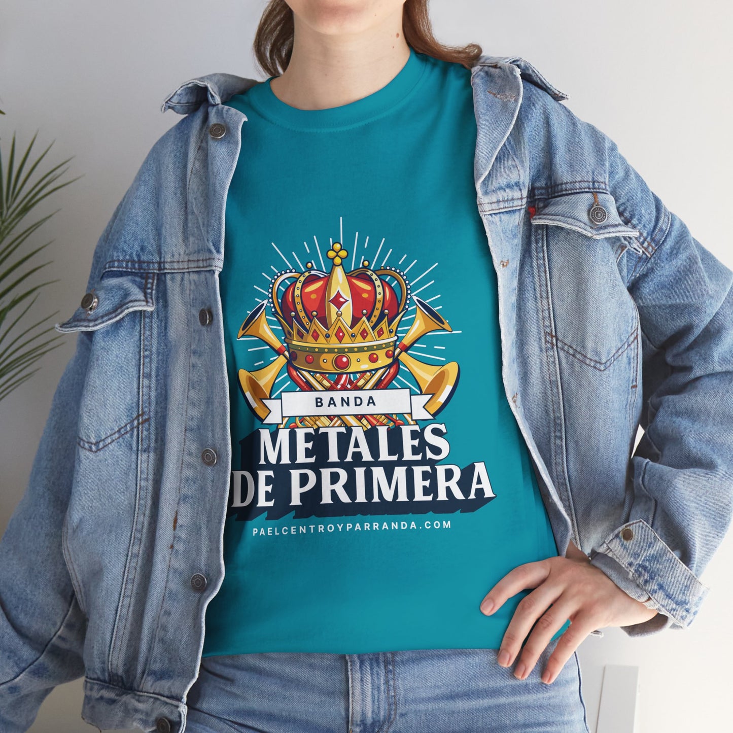 Metales de Primera. (adults) Unisex Heavy Cotton Tee