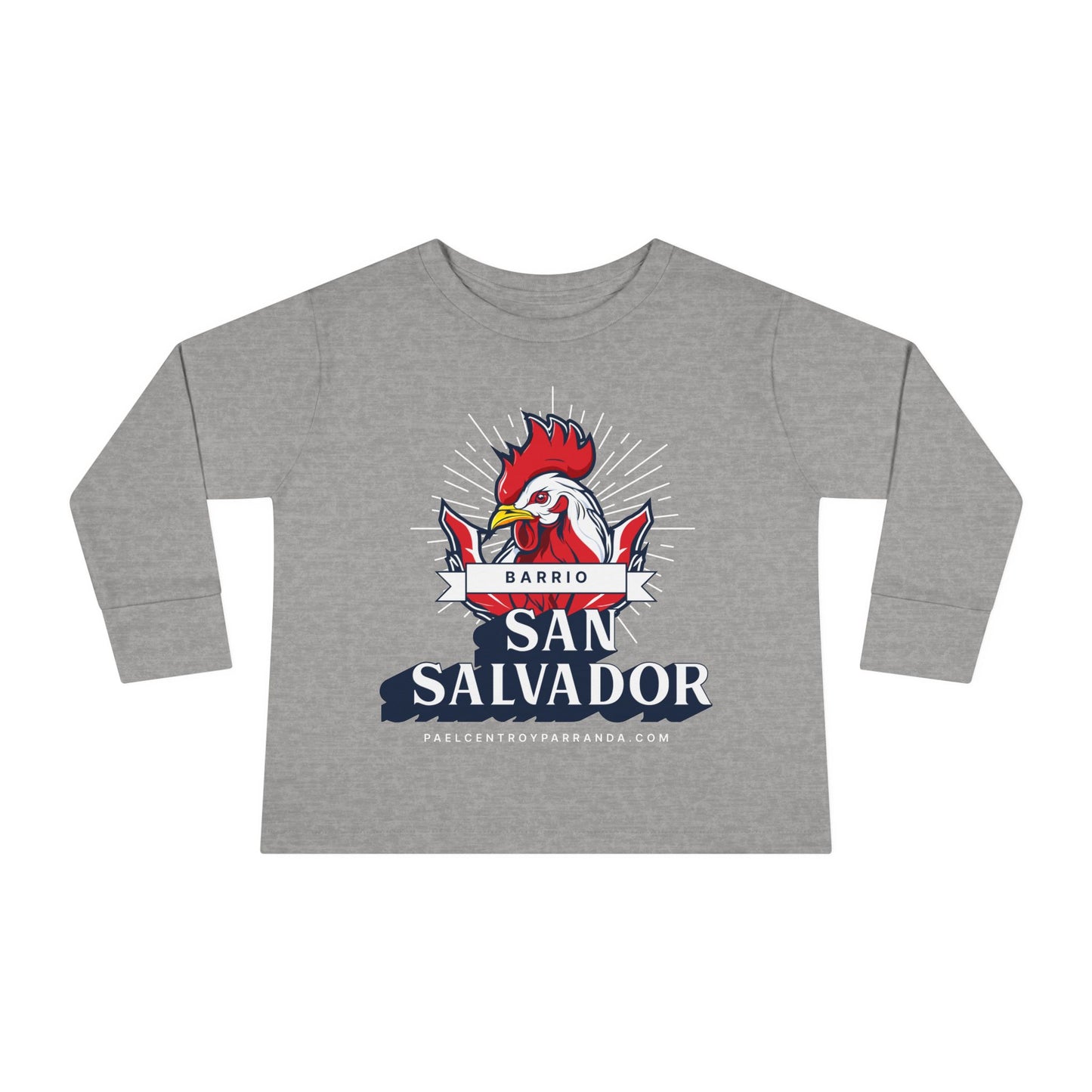 San Salvador, Remedios. Toddler Long Sleeve Tee