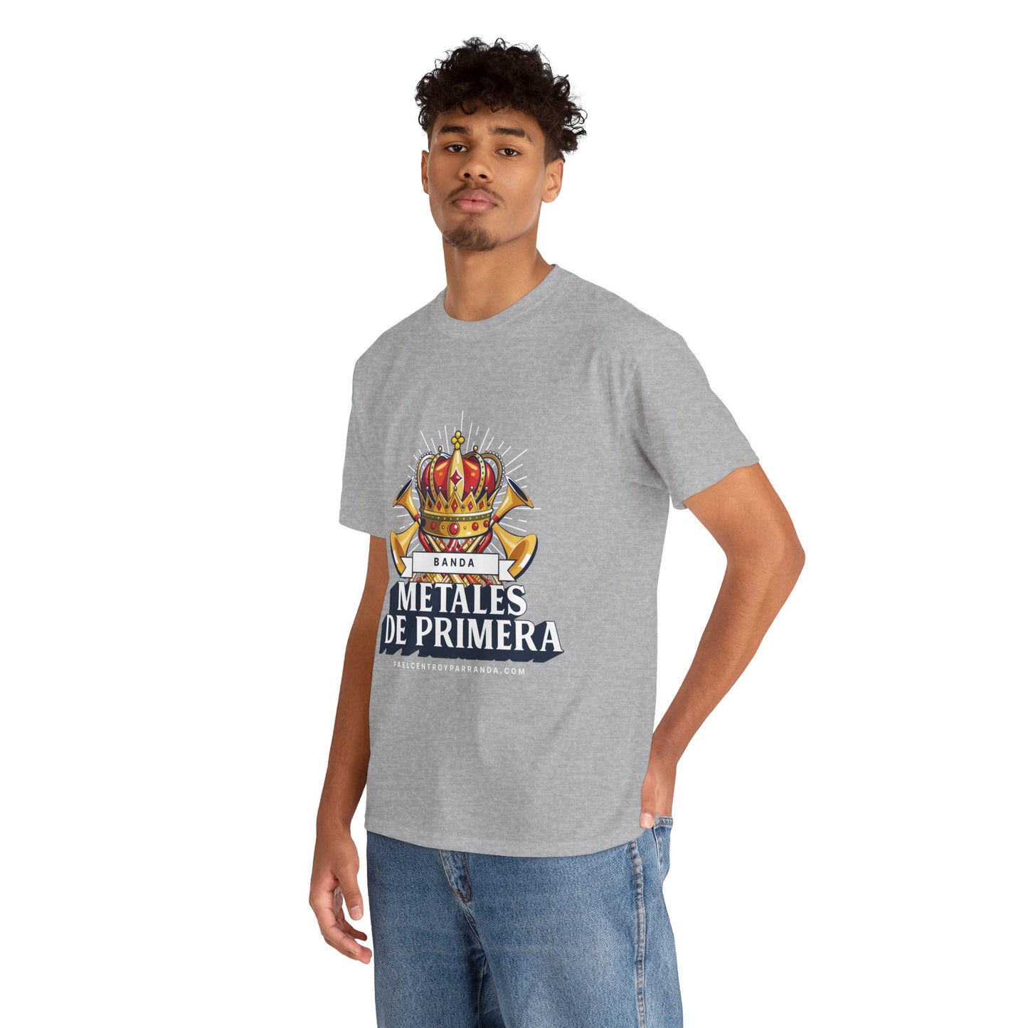 Metales de Primera. (adults) Unisex Heavy Cotton Tee