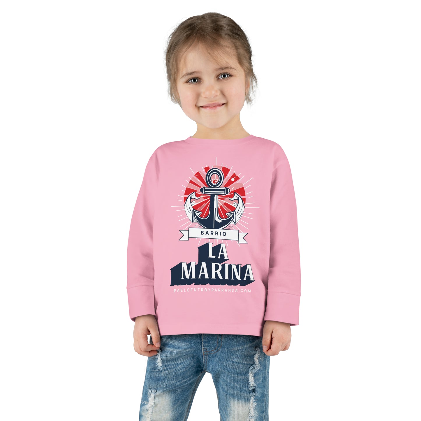 La Marina, Caibarién. Toddler Long Sleeve Tee