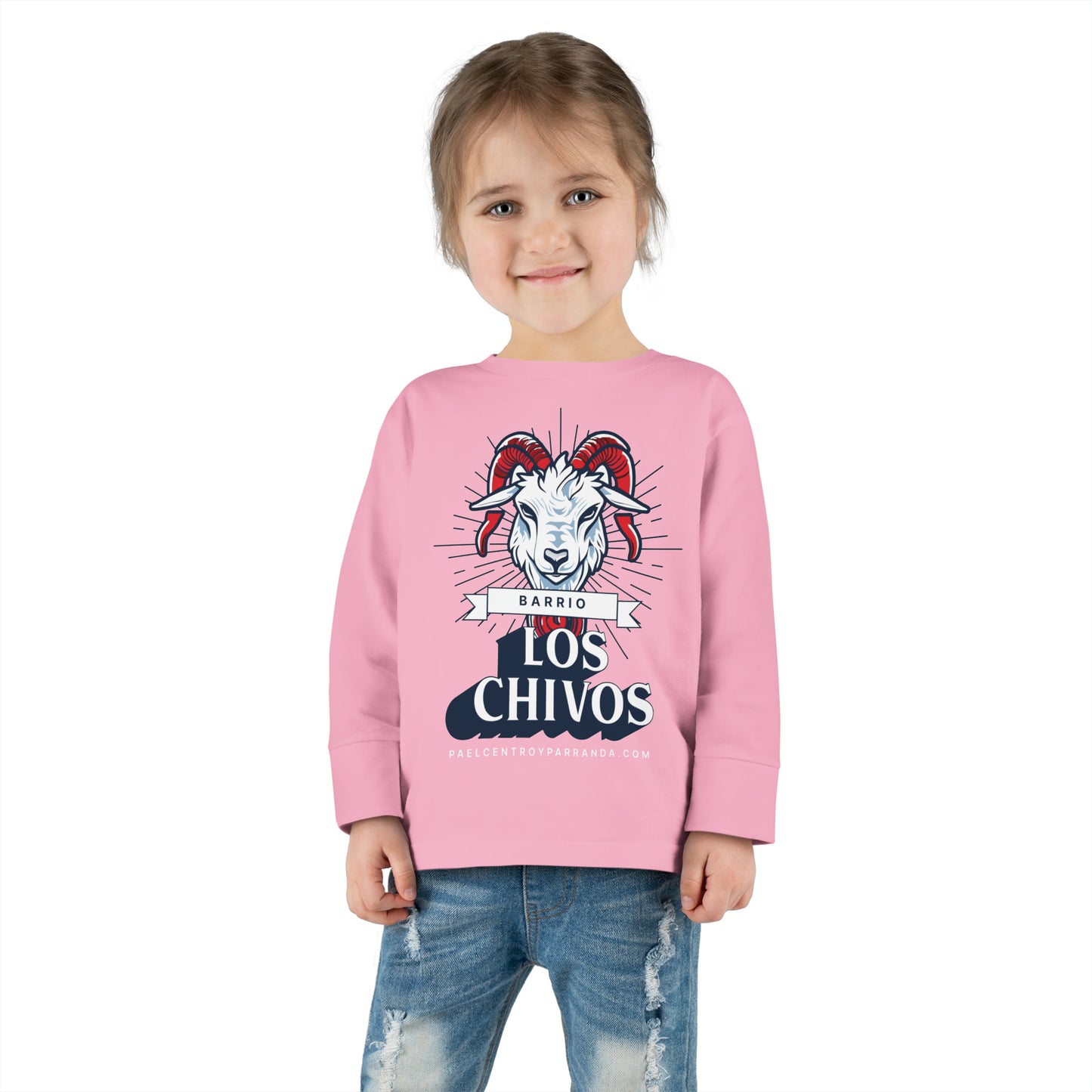 Los Chivos, Calabazar de Sagua. Toddler Long Sleeve Tee