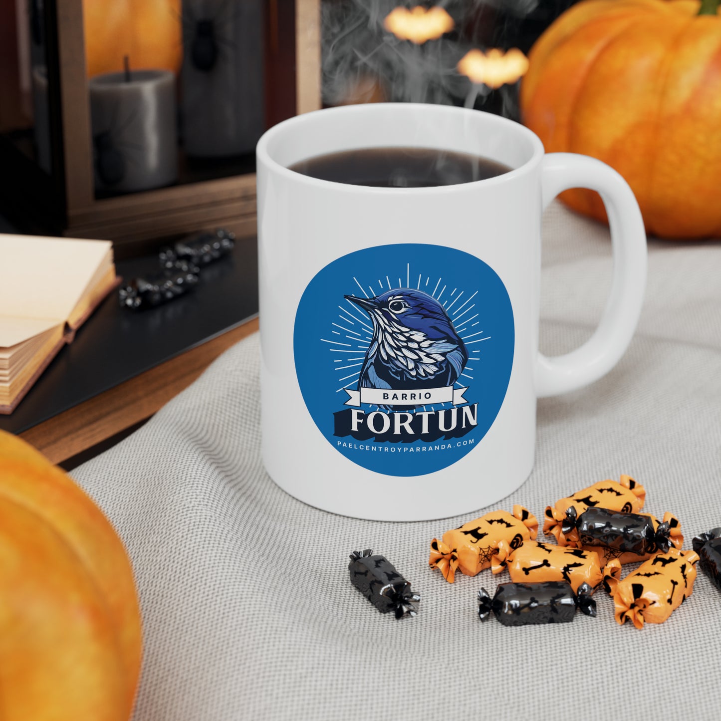Fortún, Placetas. Ceramic Mug, 11oz