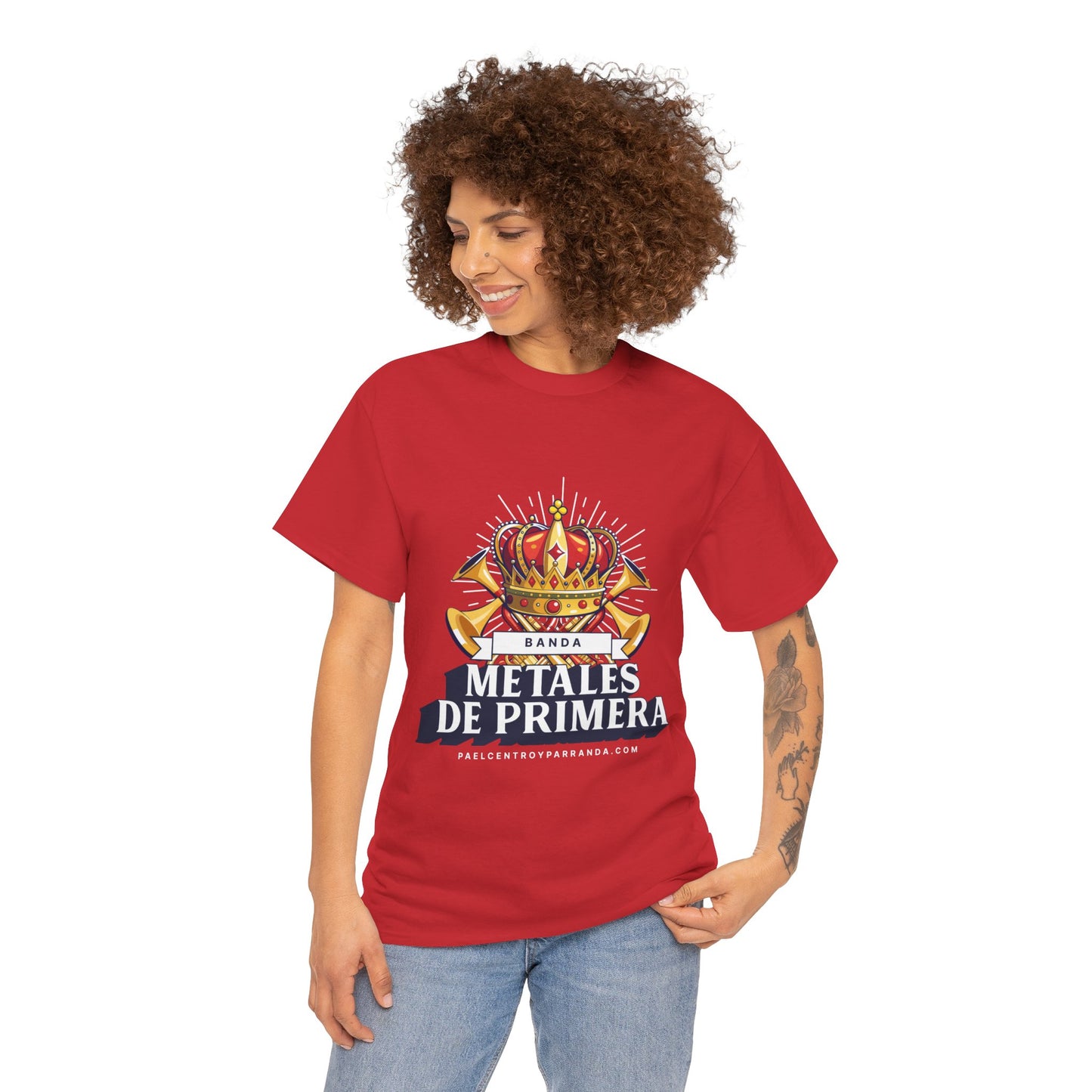Metales de Primera. (adults) Unisex Heavy Cotton Tee