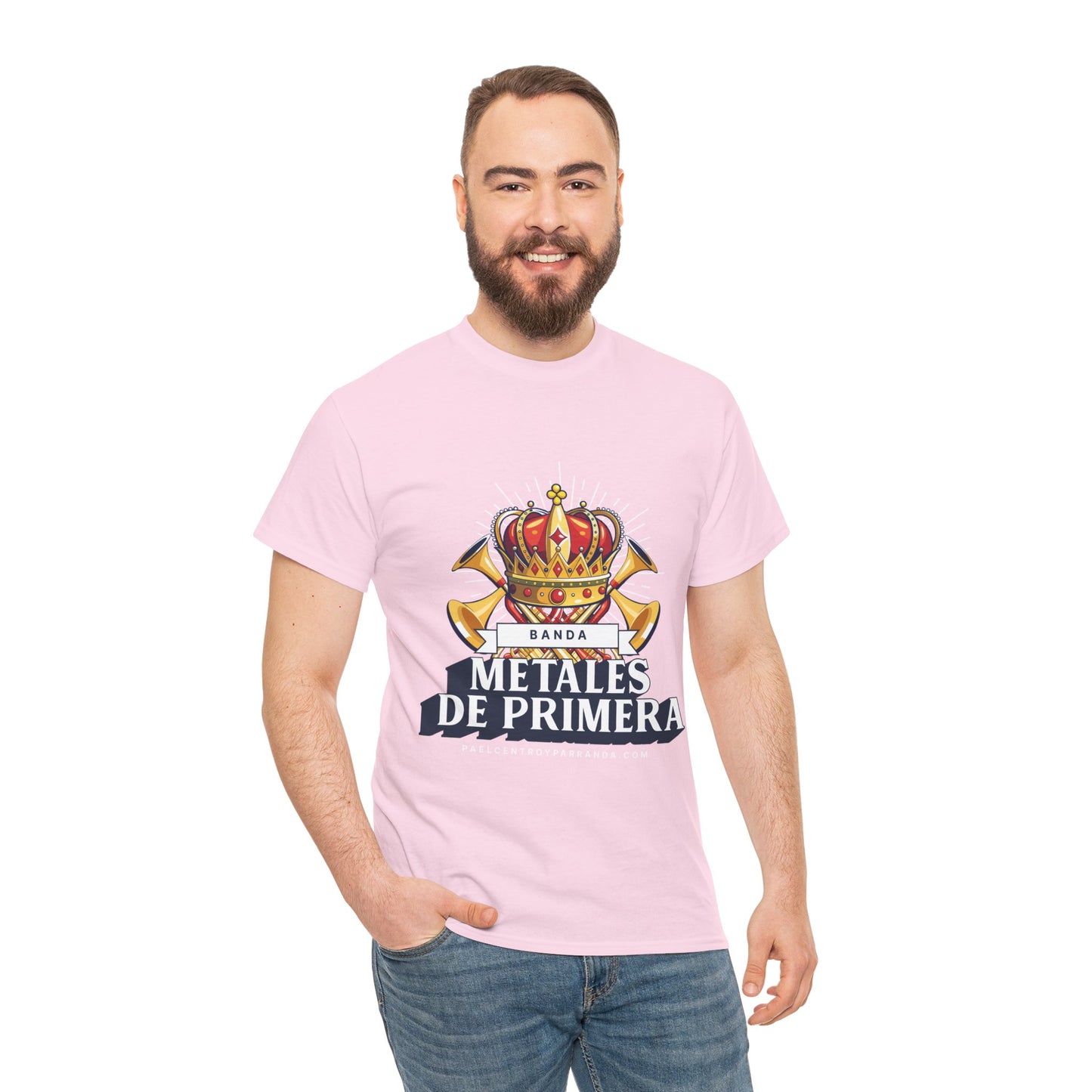 Metales de Primera. (adults) Unisex Heavy Cotton Tee