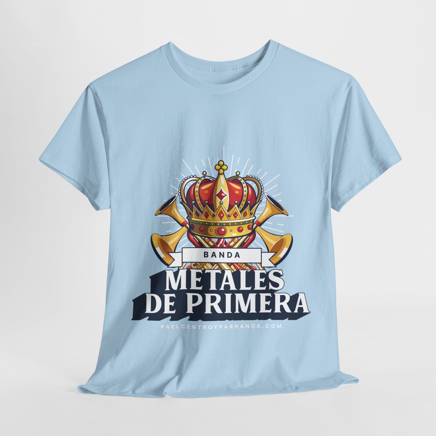 Metales de Primera. (adults) Unisex Heavy Cotton Tee