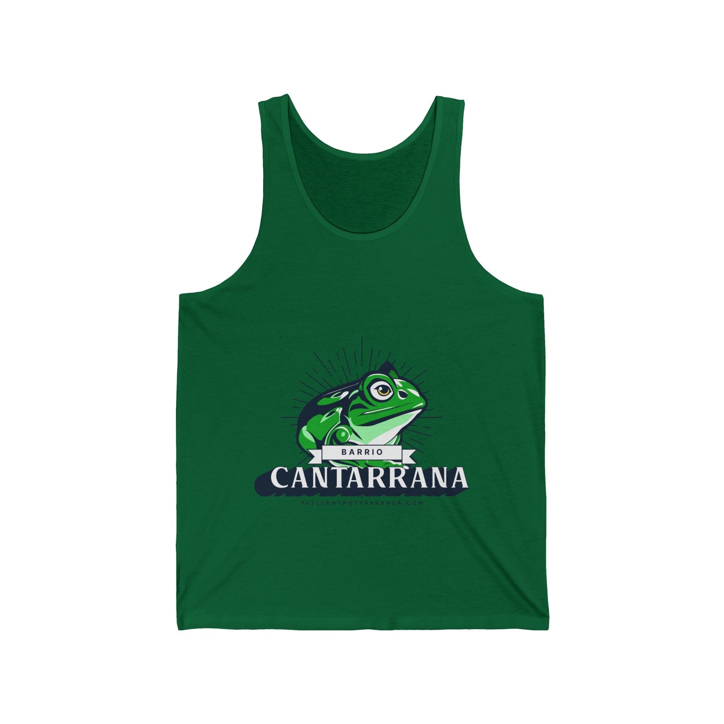 Cantarrana, Guayos. Unisex Jersey Tank