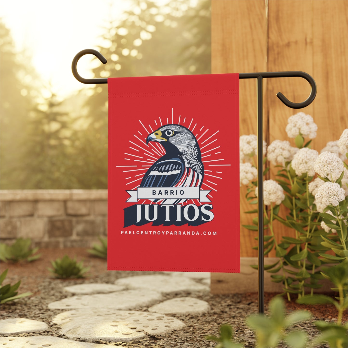 Jutíos, Vueltas. Garden & House Banner
