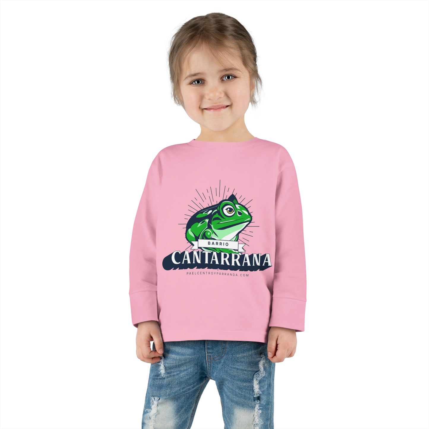 Cantarrana, Guayos. Toddler Long Sleeve Tee