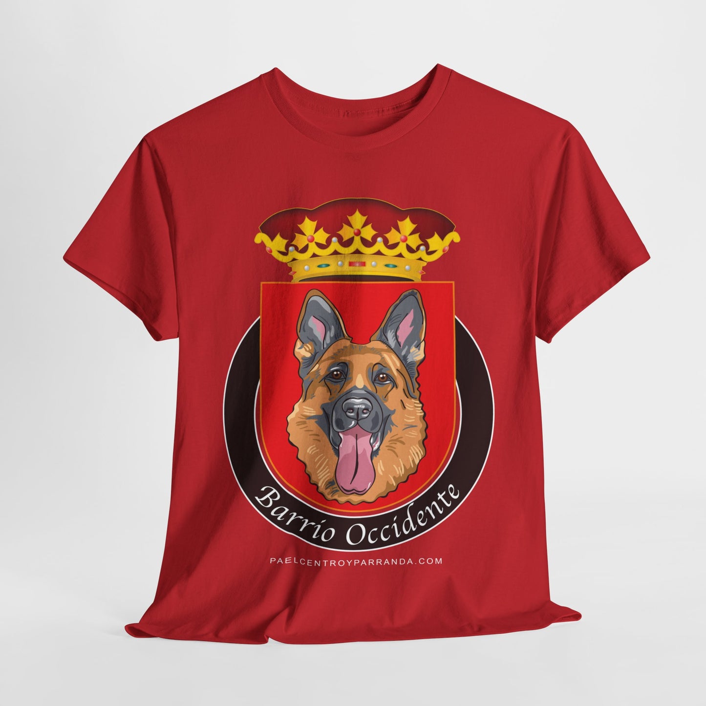 El Perro, Occidente, Zaza del Medio. Unisex Heavy Cotton Tee