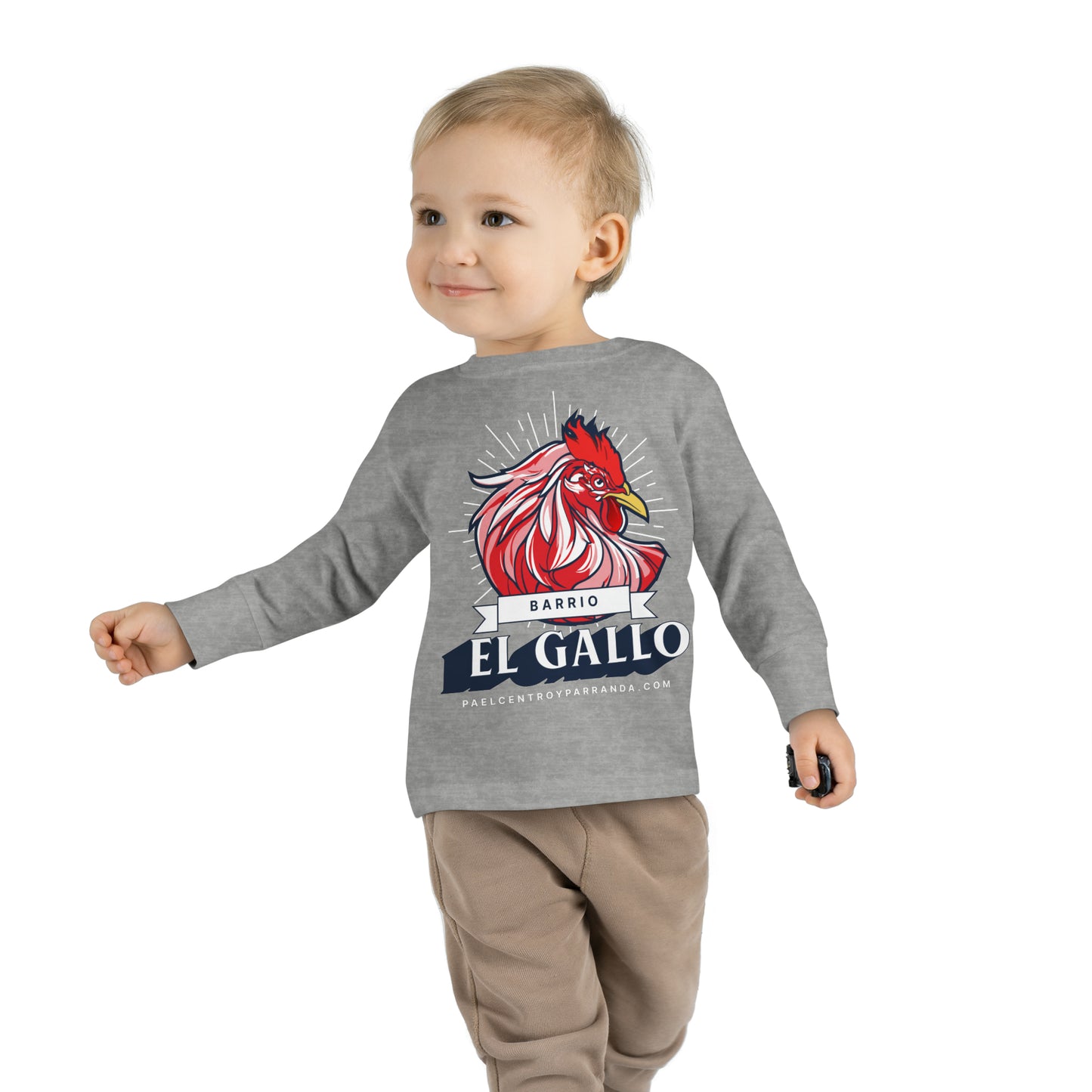 El Gallo, Chambas. Toddler Long Sleeve Tee
