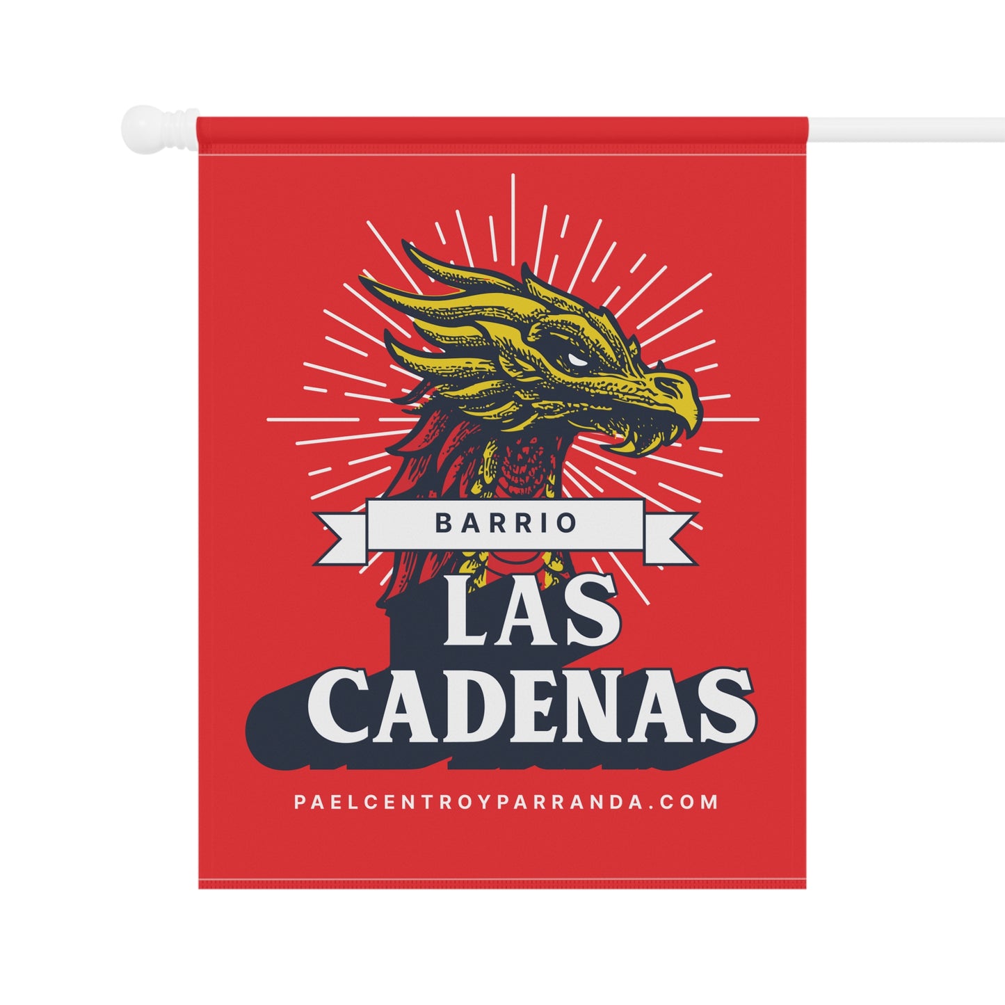 Las Cadenas, Mordazo. Garden & House Banner