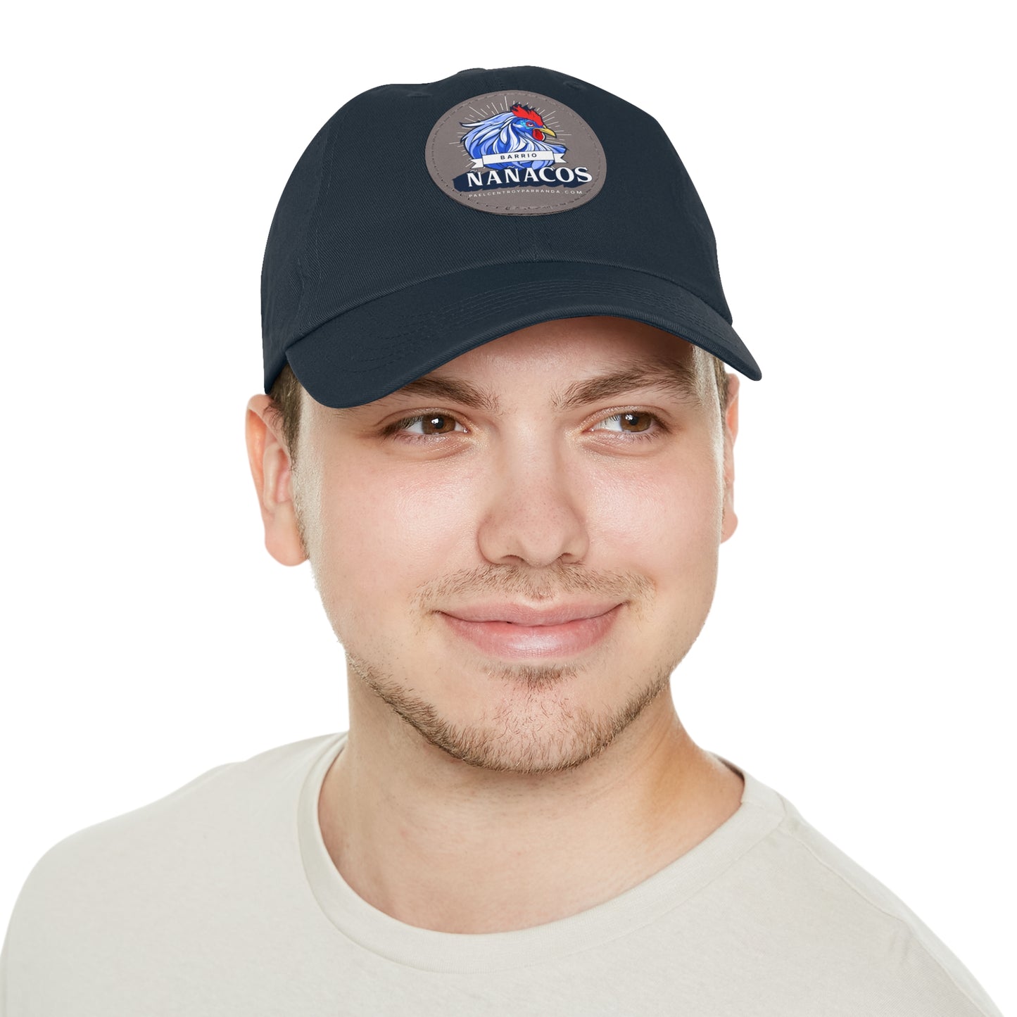 Ñañacos, Vueltas. Dad Hat with Leather Patch (Round)