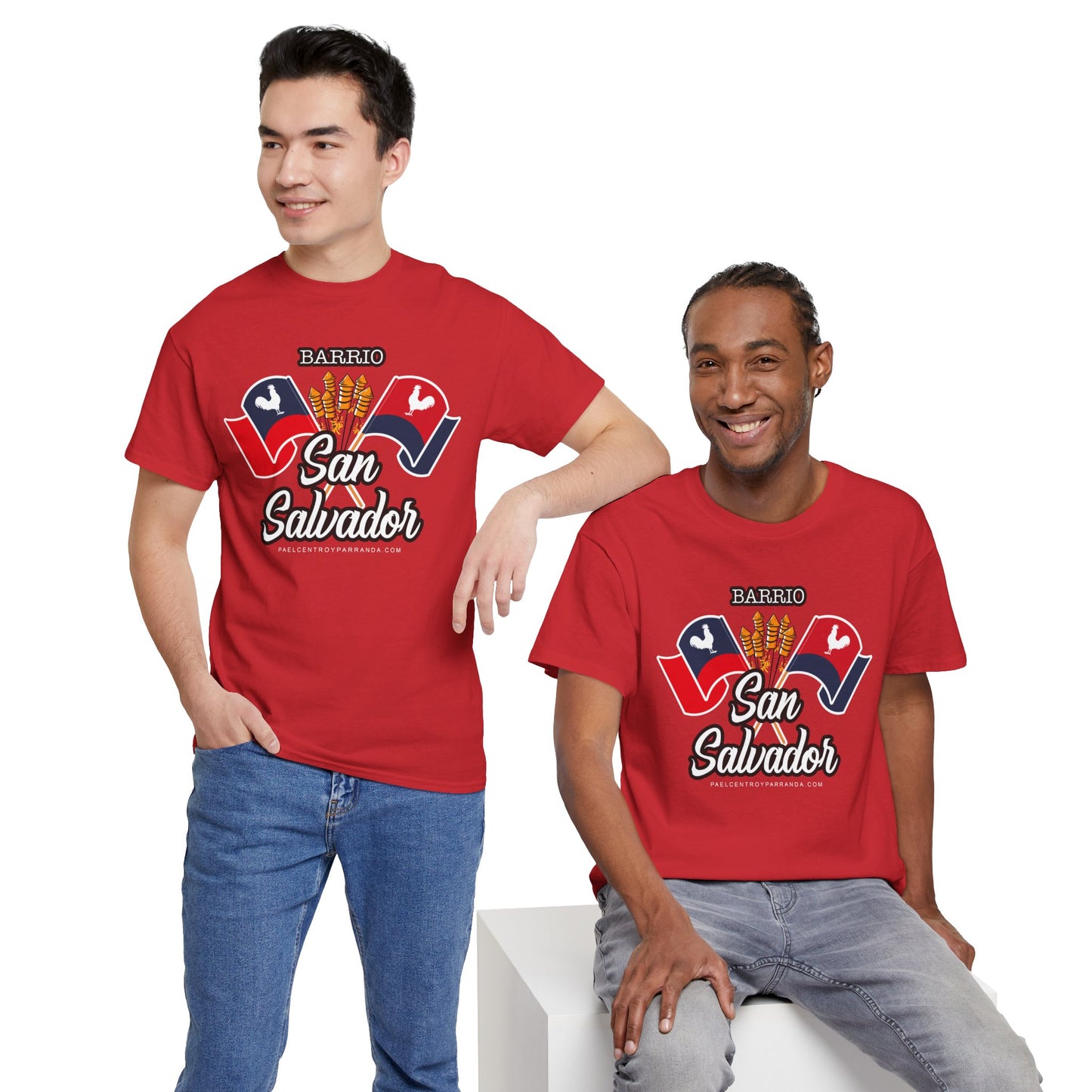 San Salvador, Remedios. Unisex Heavy Cotton Tee