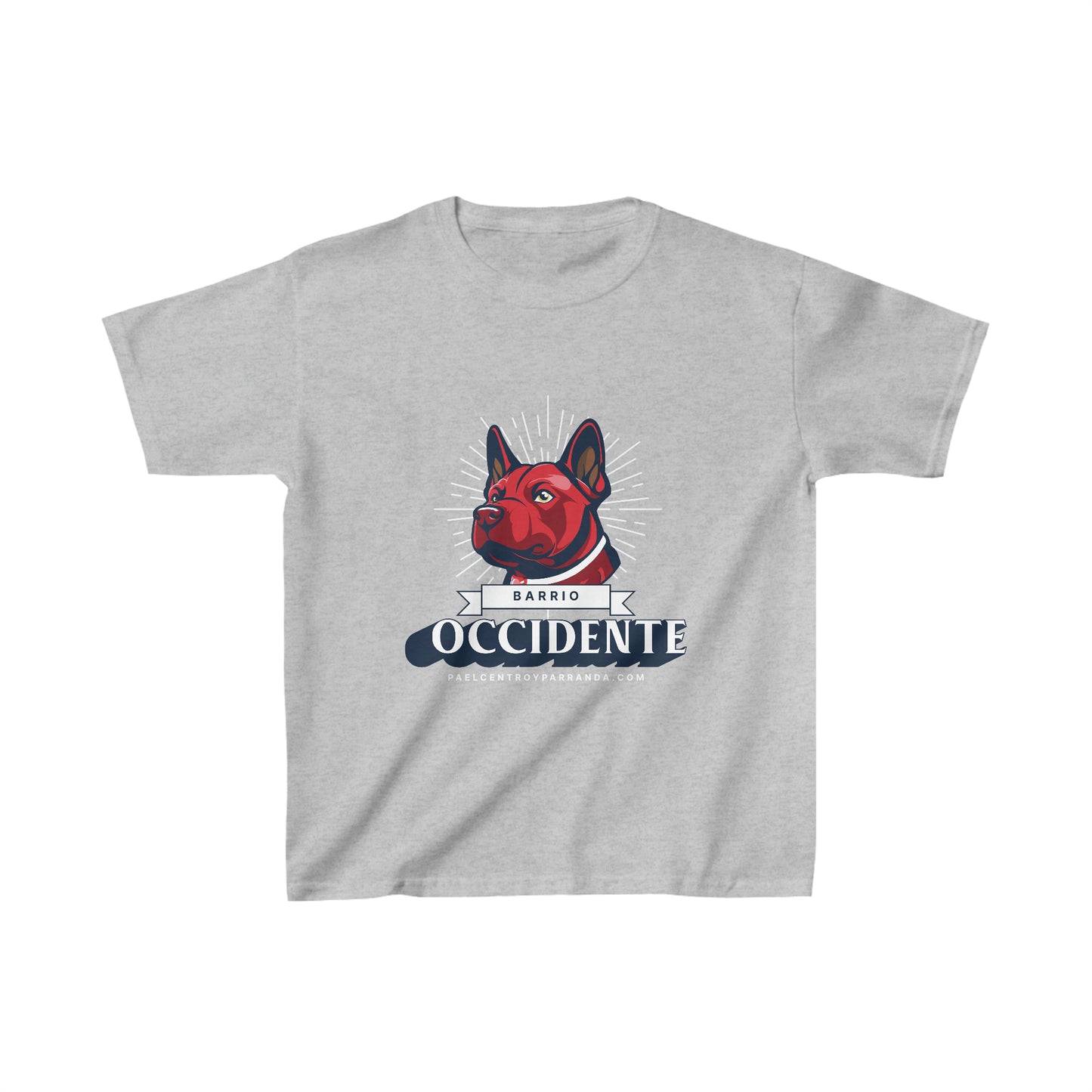 Occidente, Zaza del Medio. Kids Heavy Cotton™ Tee
