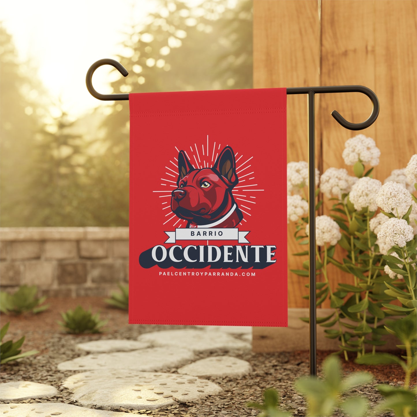 Occidente, Zaza del Medio. Garden & House Banner