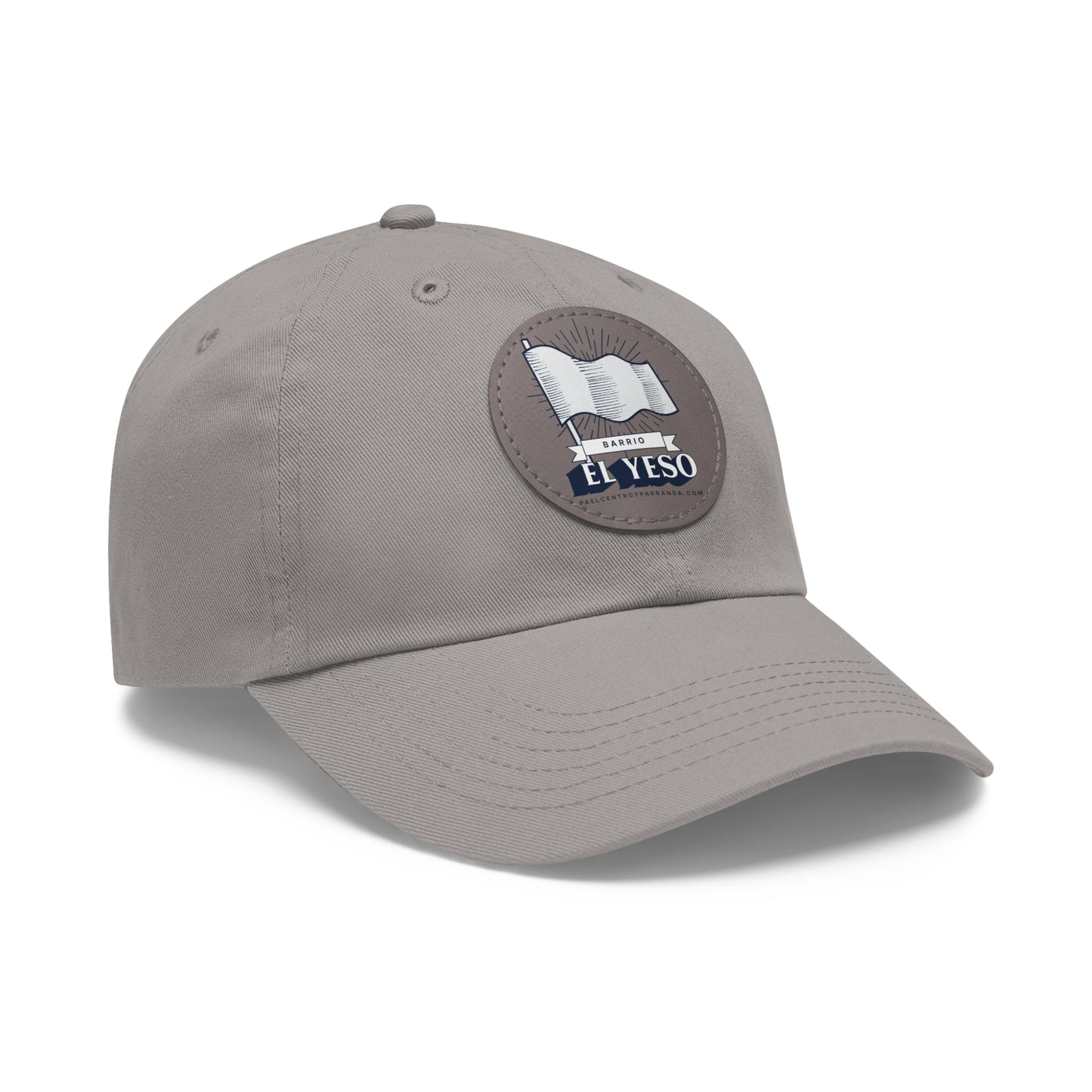 El Yeso, Punta Alegre. Dad Hat with Leather Patch (Round)
