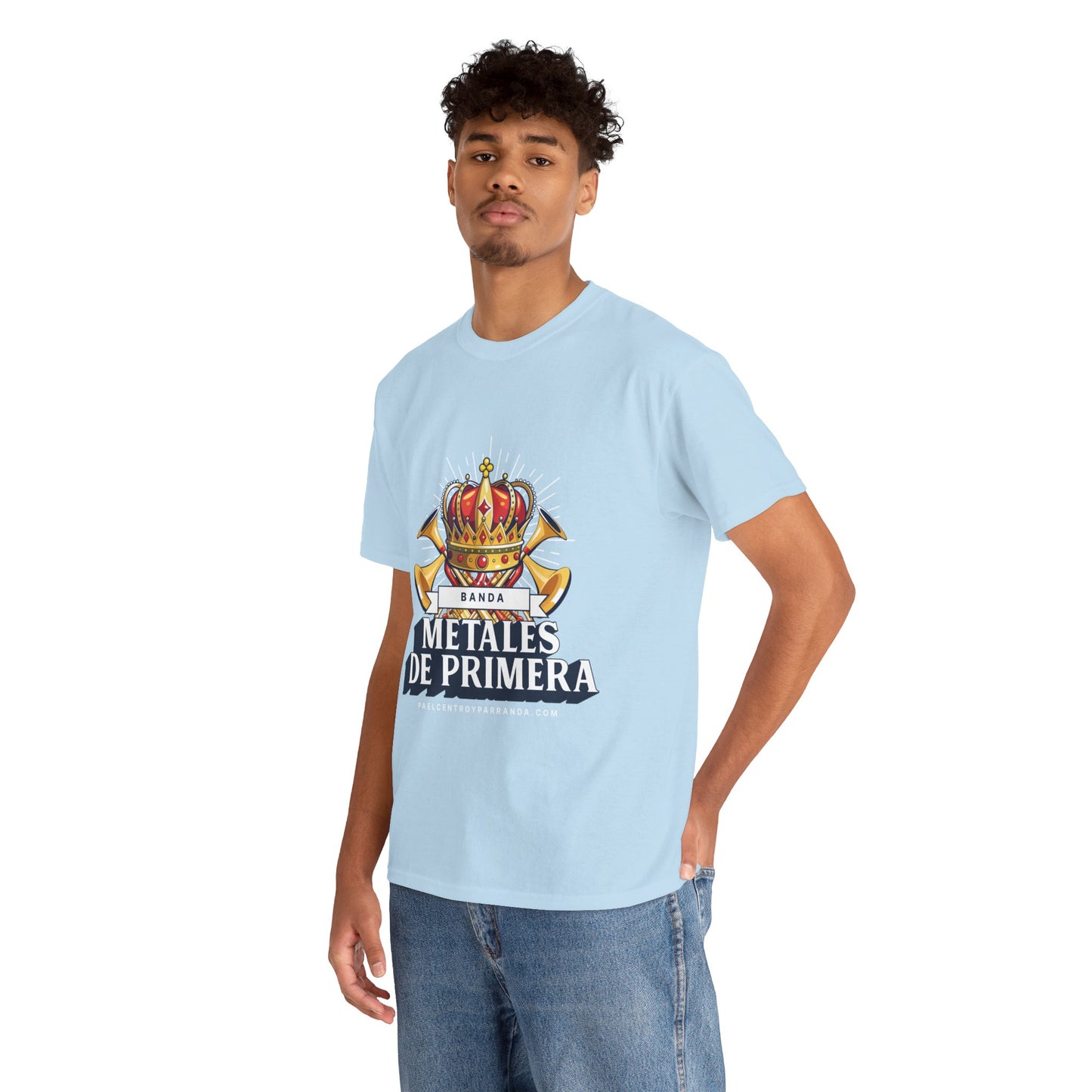 Metales de Primera. (adults) Unisex Heavy Cotton Tee