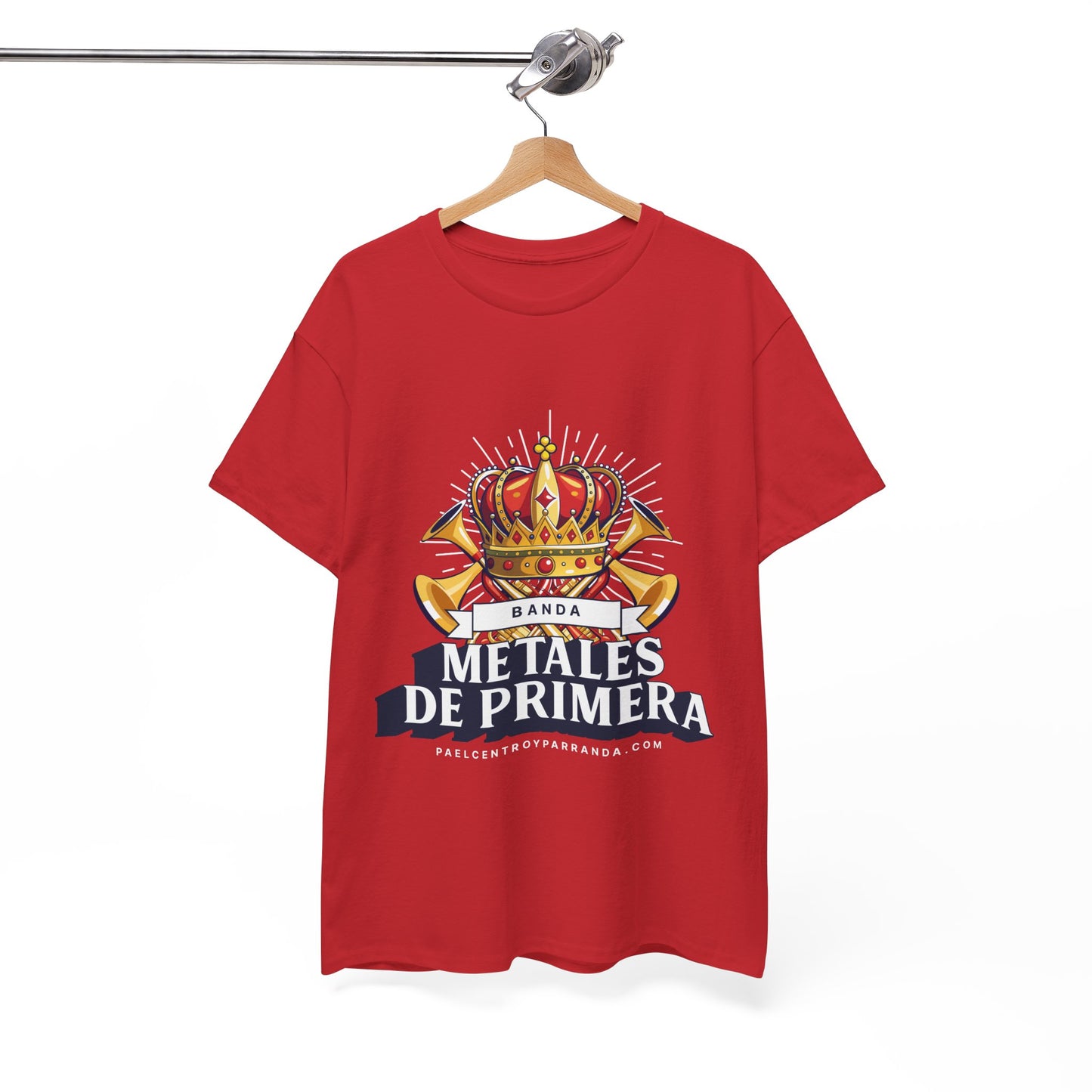 Metales de Primera. (adults) Unisex Heavy Cotton Tee