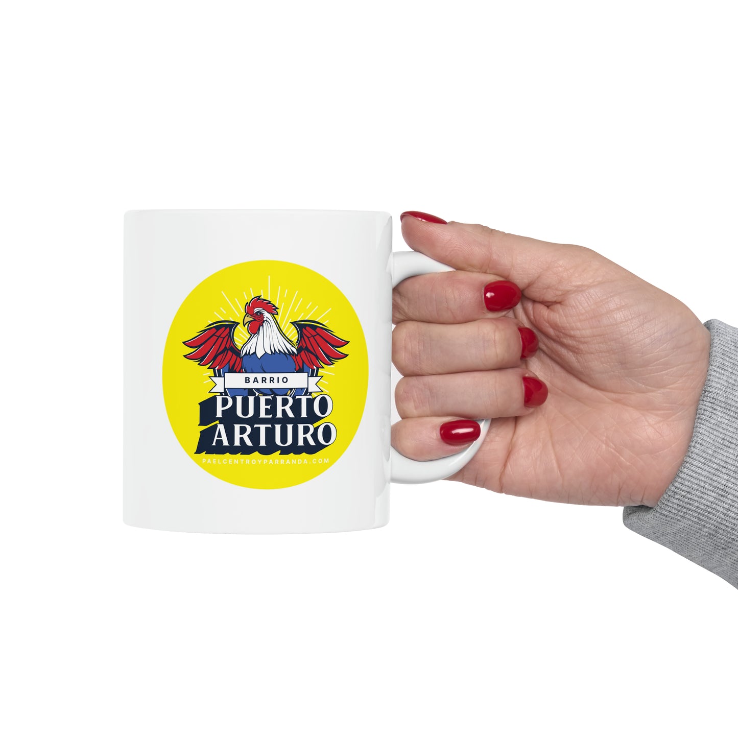 Puerto Arturo, Mayajigua. Ceramic Mug, 11oz