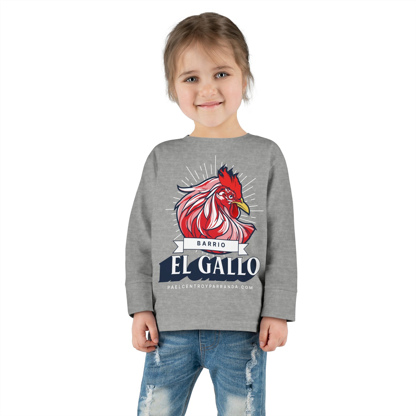 El Gallo, Chambas. Toddler Long Sleeve Tee