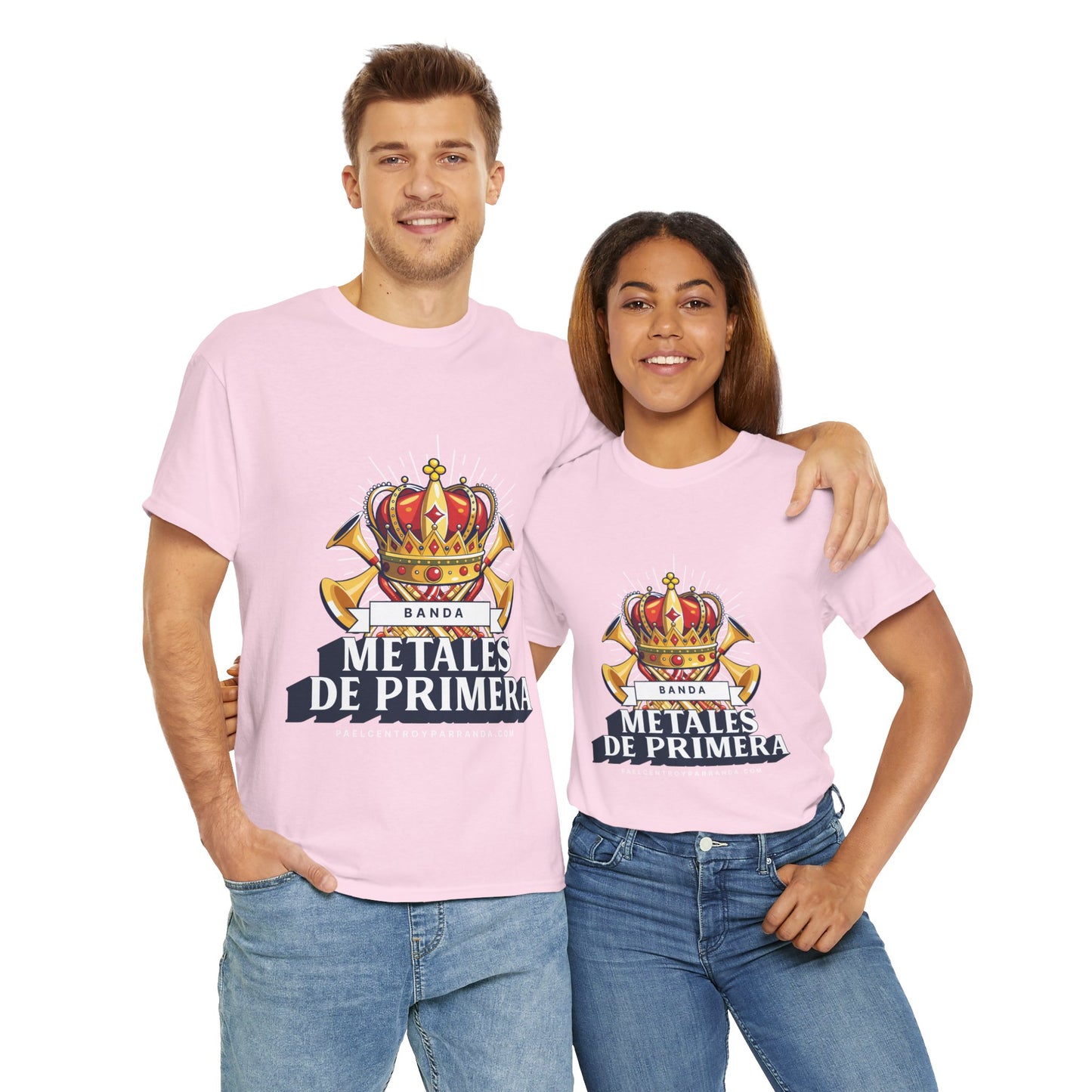 Metales de Primera. (adults) Unisex Heavy Cotton Tee
