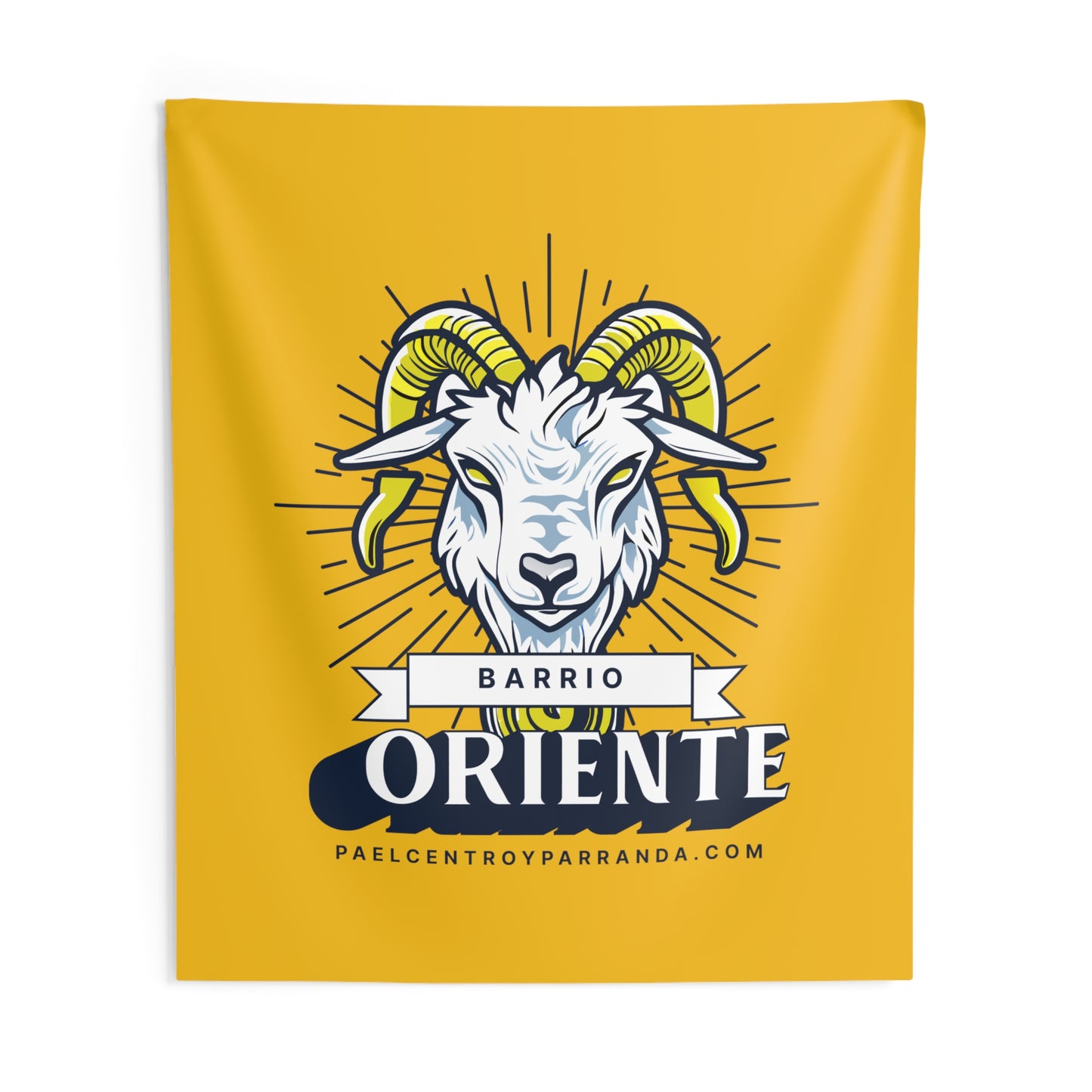 Oriente, Zaza del Medio. Vertical Indoor Wall Tapestries