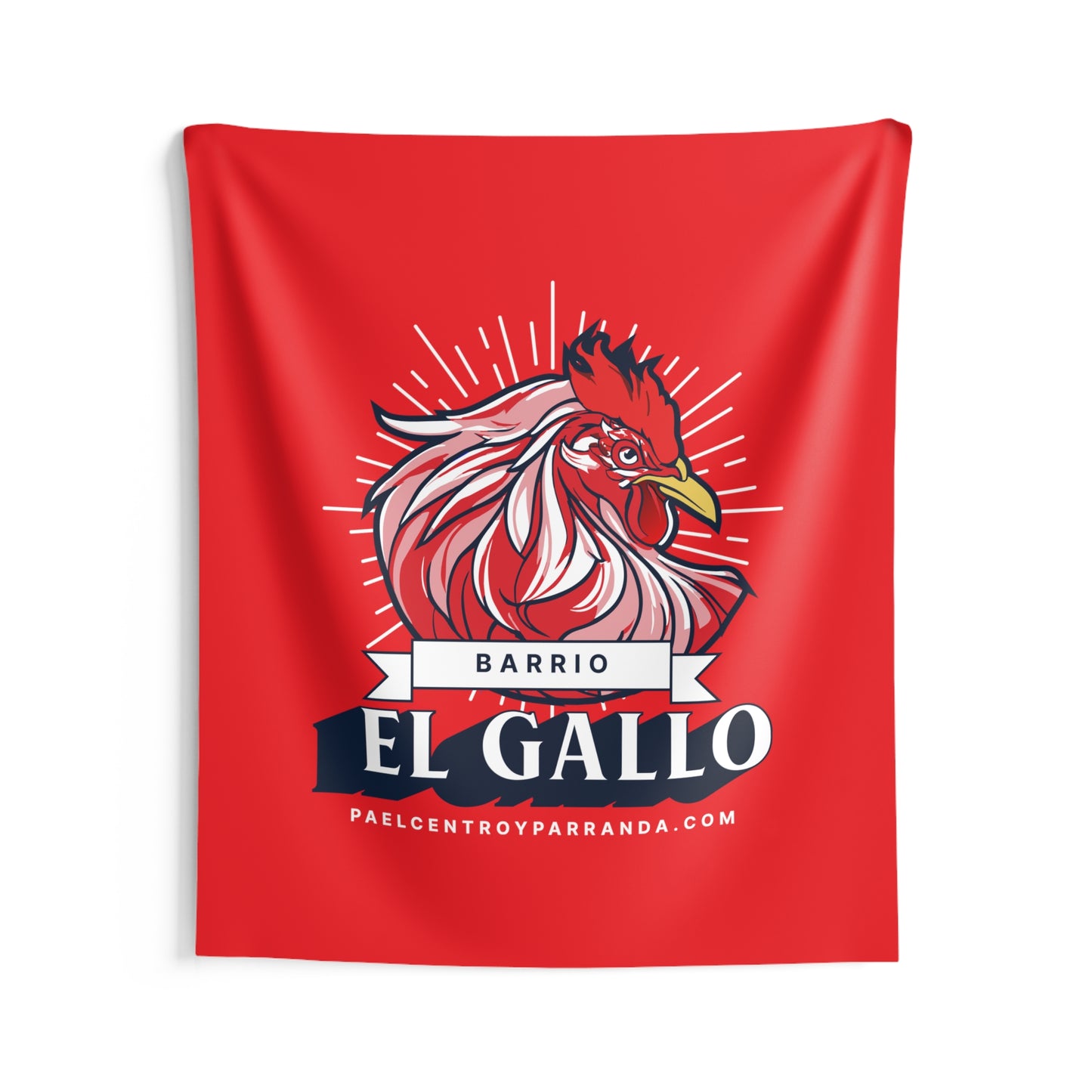 El Gallo, Chambas. Vertical. Indoor Wall Tapestries