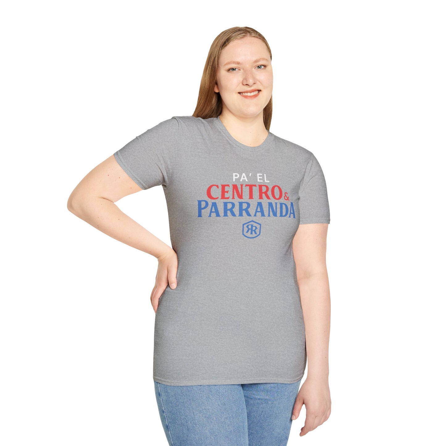 Pa' el centro & parranda, Unisex Softstyle T-Shirt