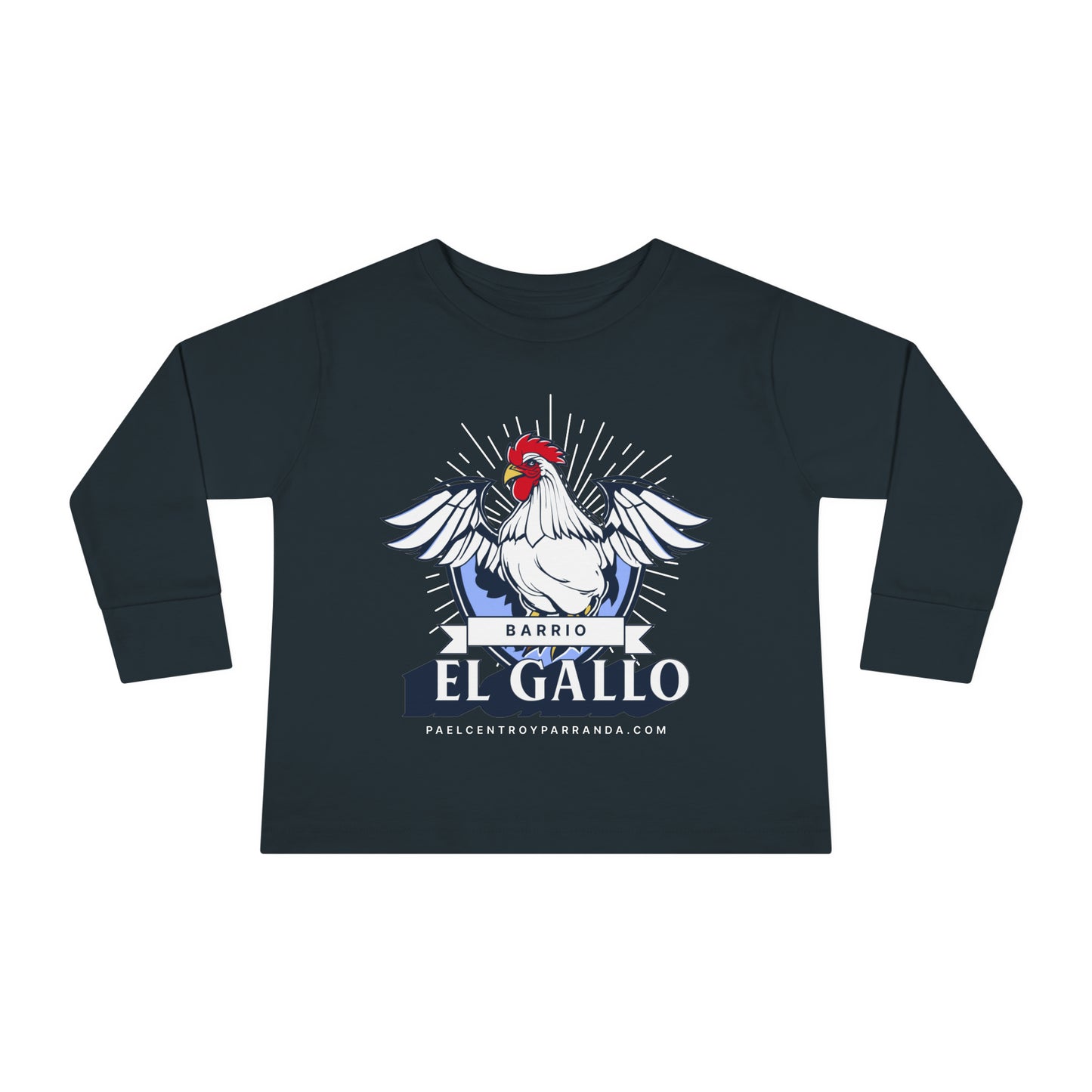El Gallo, Taguayabón. Toddler Long Sleeve Tee