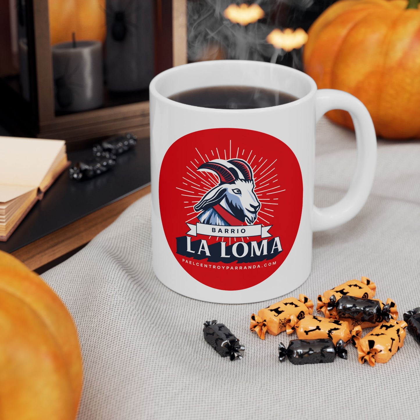 La Loma, Zulueta. Ceramic Mug, 11oz