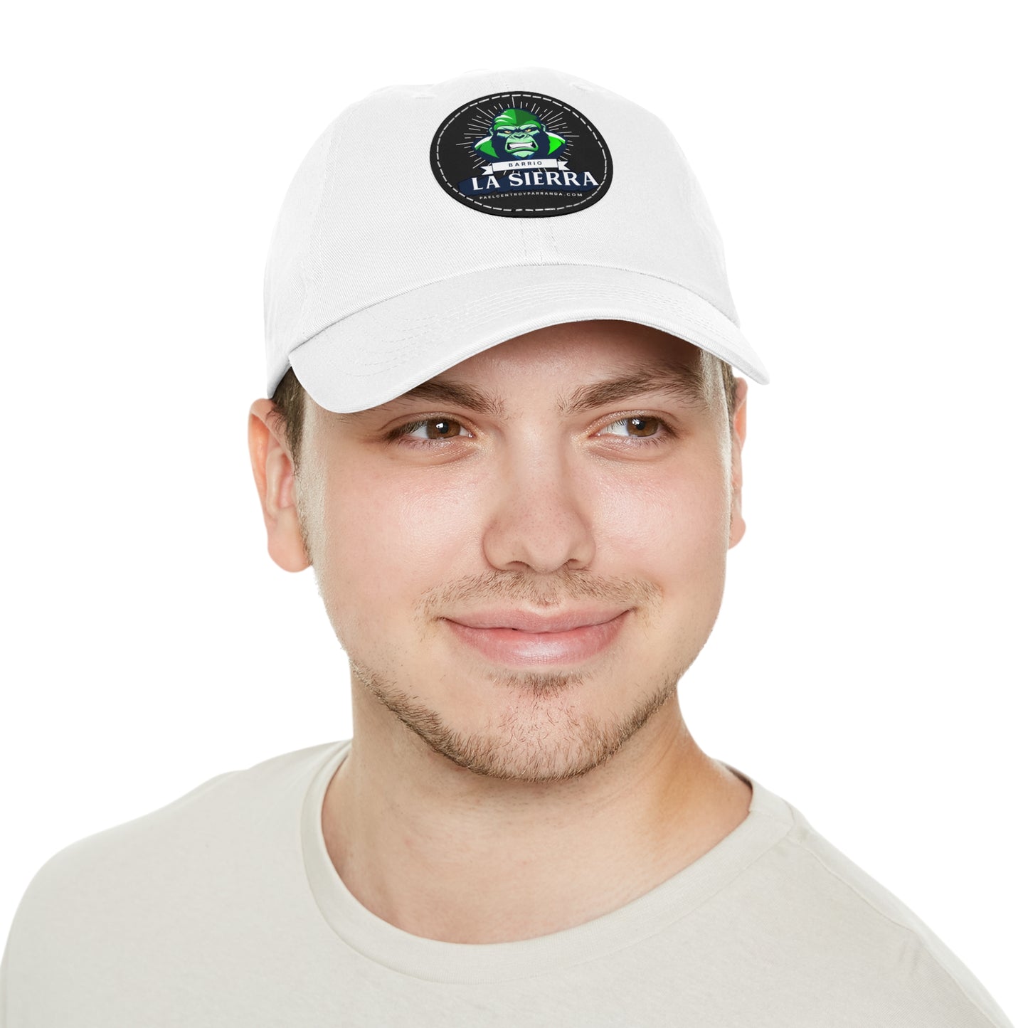 La Sierra, Buenavista. Dad Hat with Leather Patch (Round)