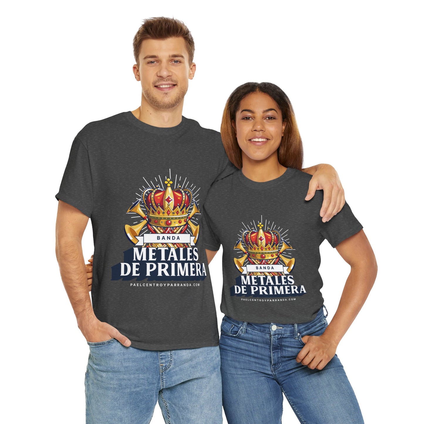Metales de Primera. (adults) Unisex Heavy Cotton Tee