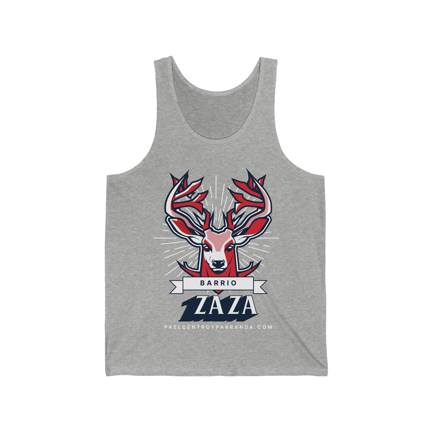 Zaza, Placetas. Unisex Jersey Tank