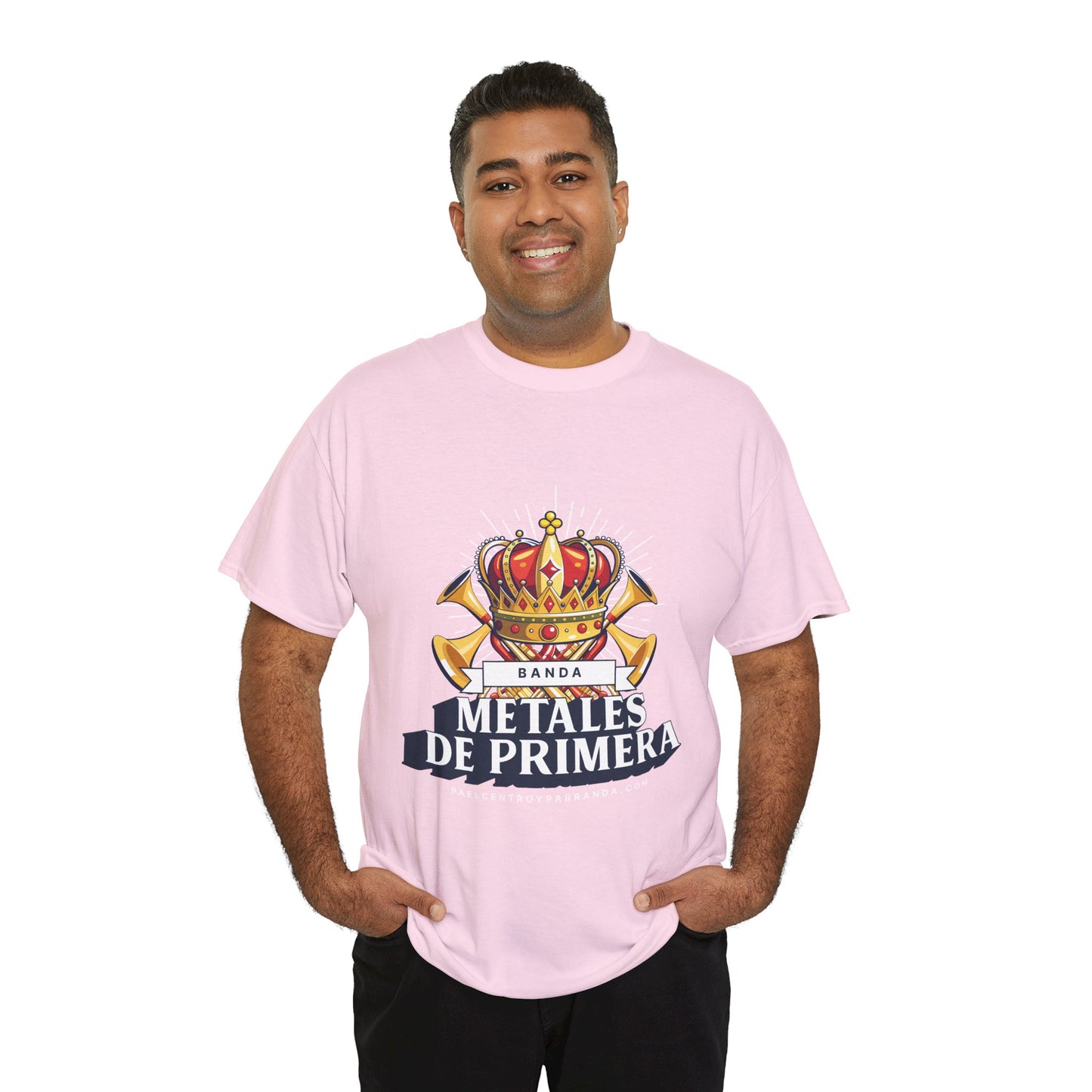 Metales de Primera. (adults) Unisex Heavy Cotton Tee