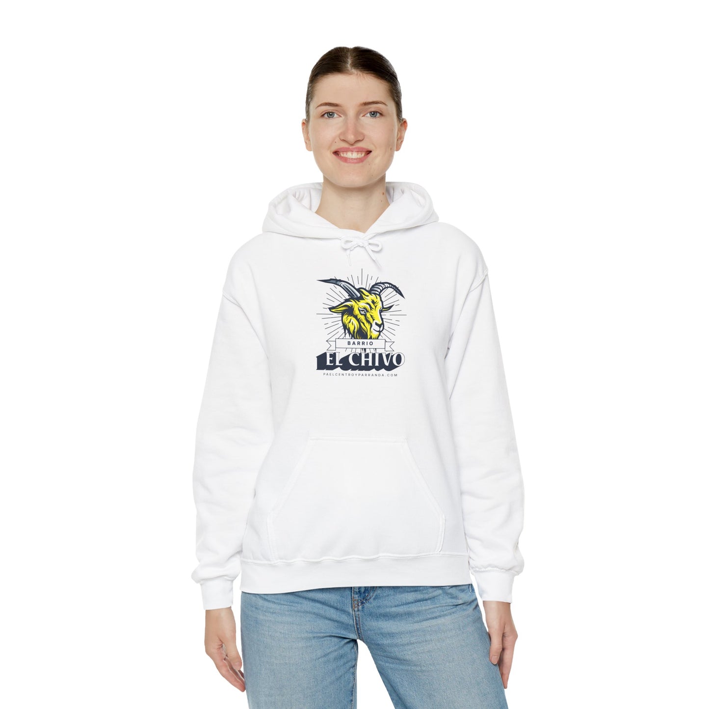 El Chivo, Zaza del Medio. Unisex Heavy Blend™ Hooded Sweatshirt