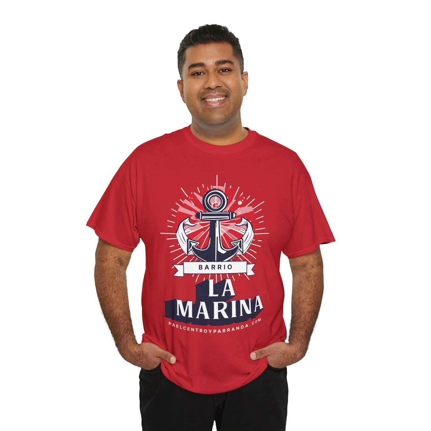La Marina, Caibarién. Unisex Heavy Cotton Tee