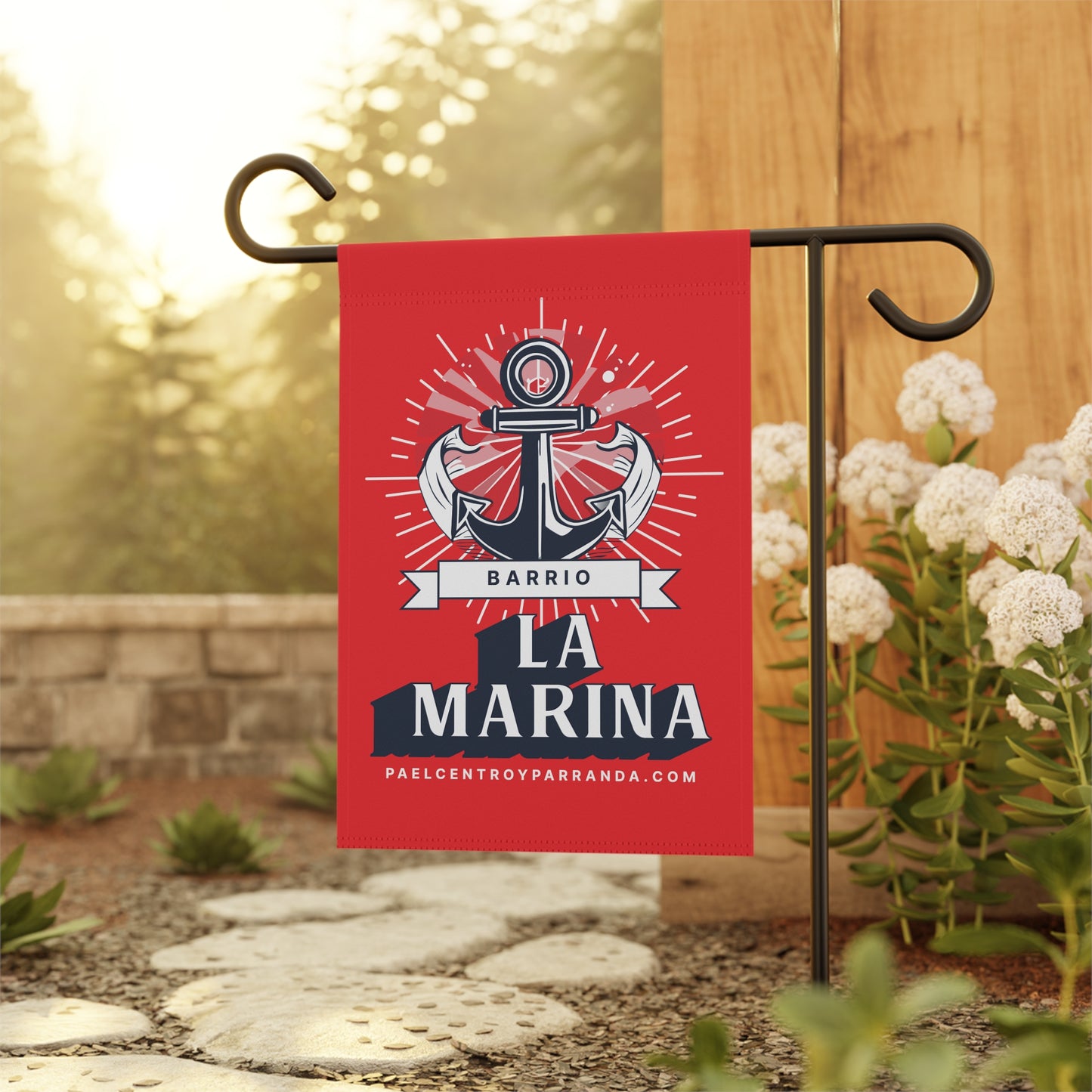La Marina, Caibarién. Garden & House Banner