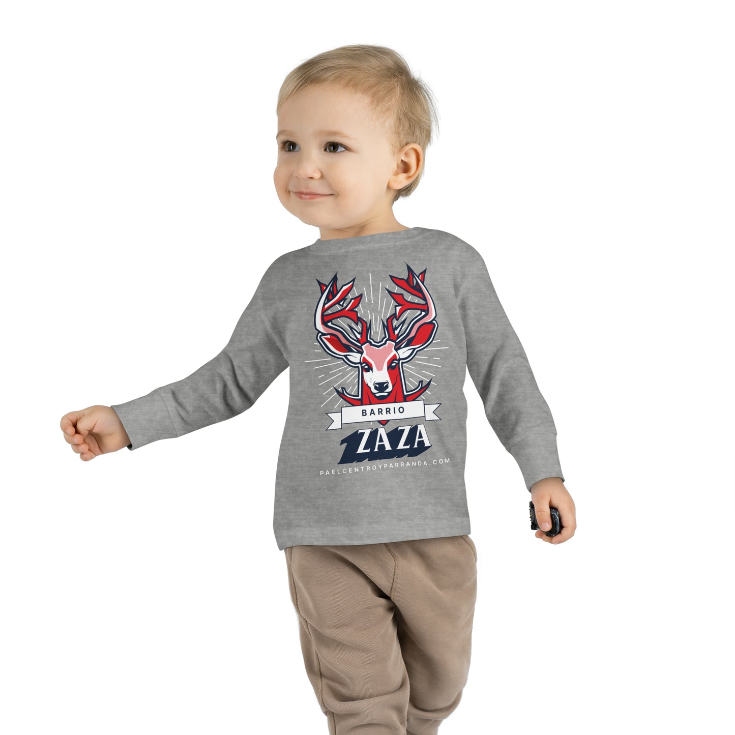 Zaza, Placetas. Toddler Long Sleeve Tee