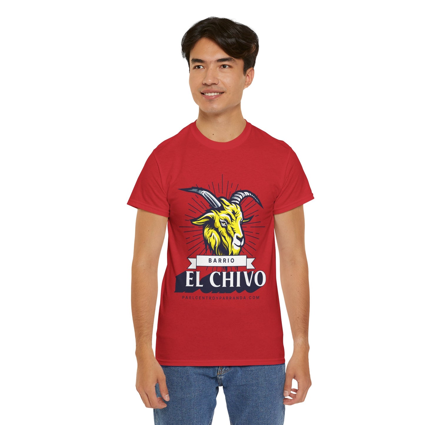El Chivo, Zaza del Medio. Unisex Heavy Cotton Tee