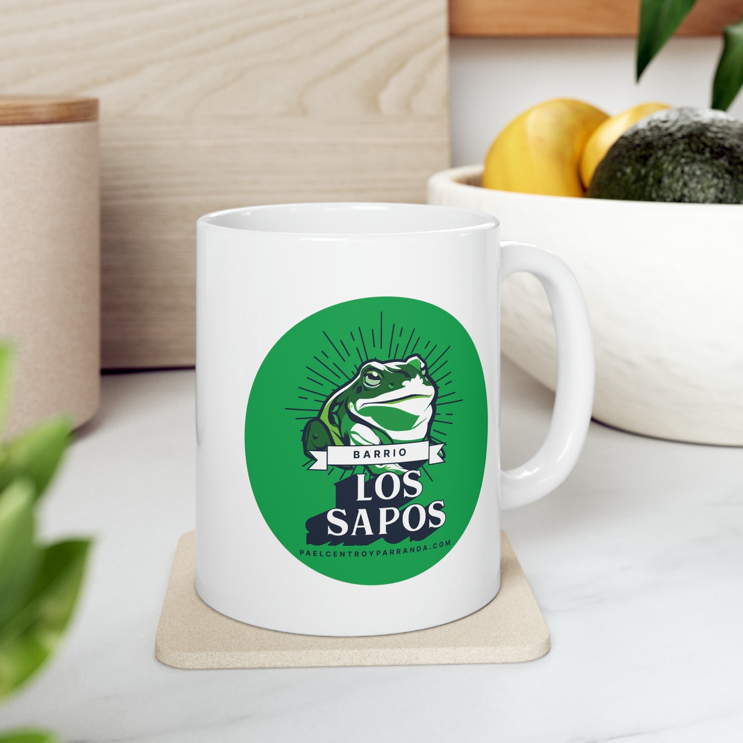 Los Sapos, Calabazar de Sagua. Ceramic Mug, 11oz