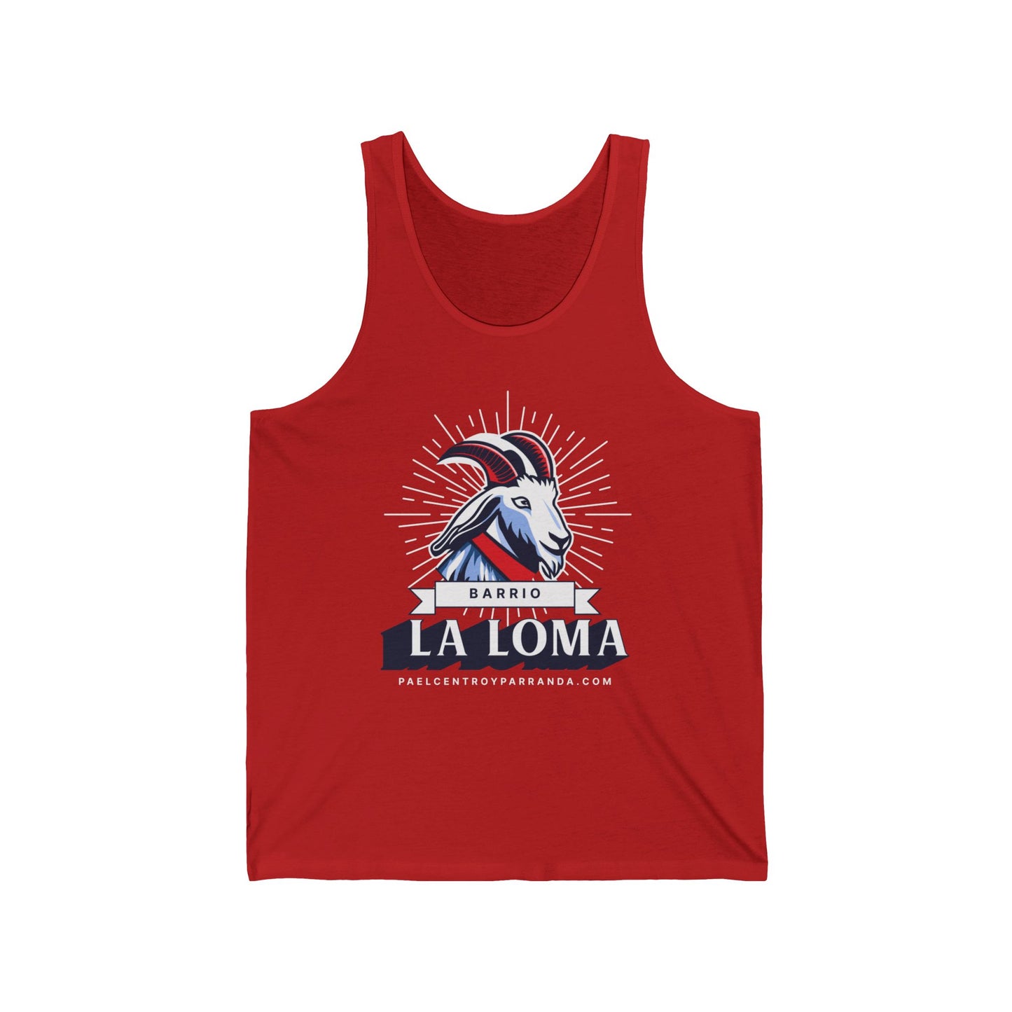 La Loma, Zulueta. Unisex Jersey Tank