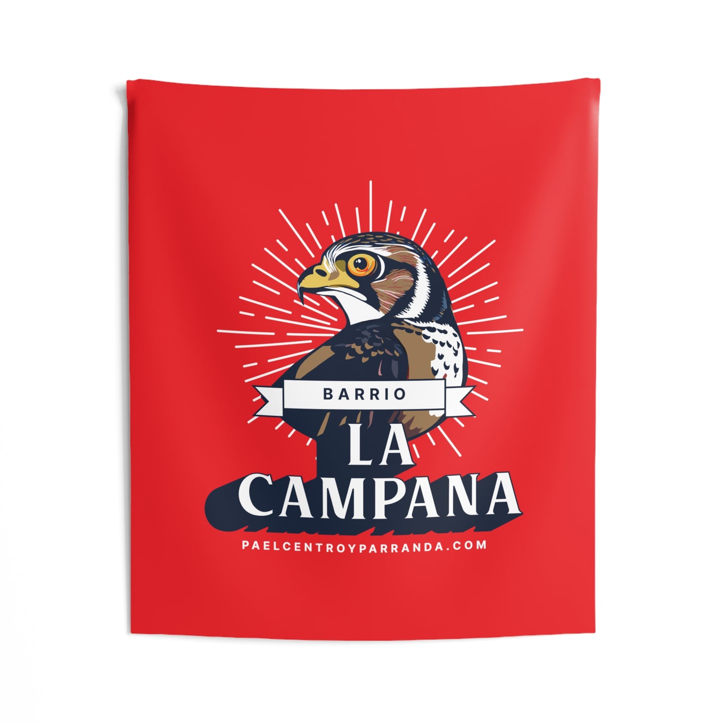 La Campana, Mayajigua. Vertical. Indoor Wall Tapestries