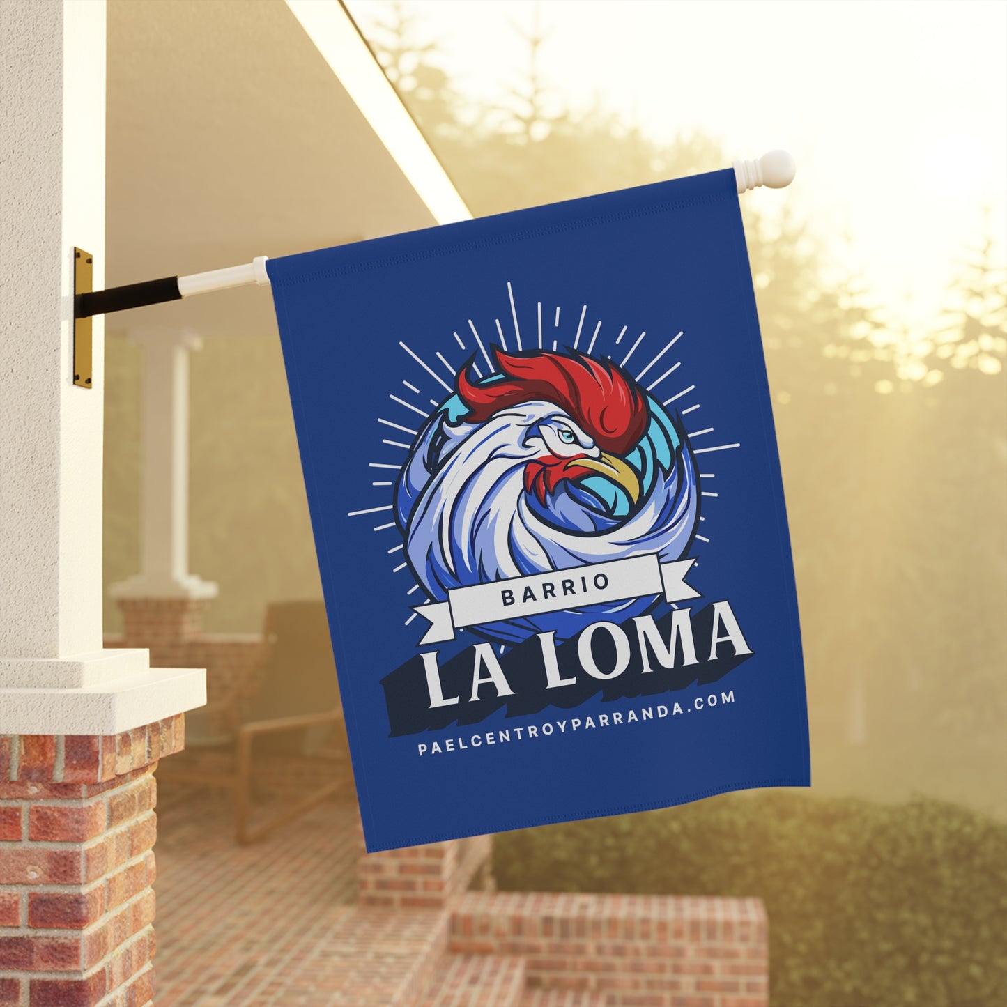 La Loma, Caibarién. Garden & House Banner