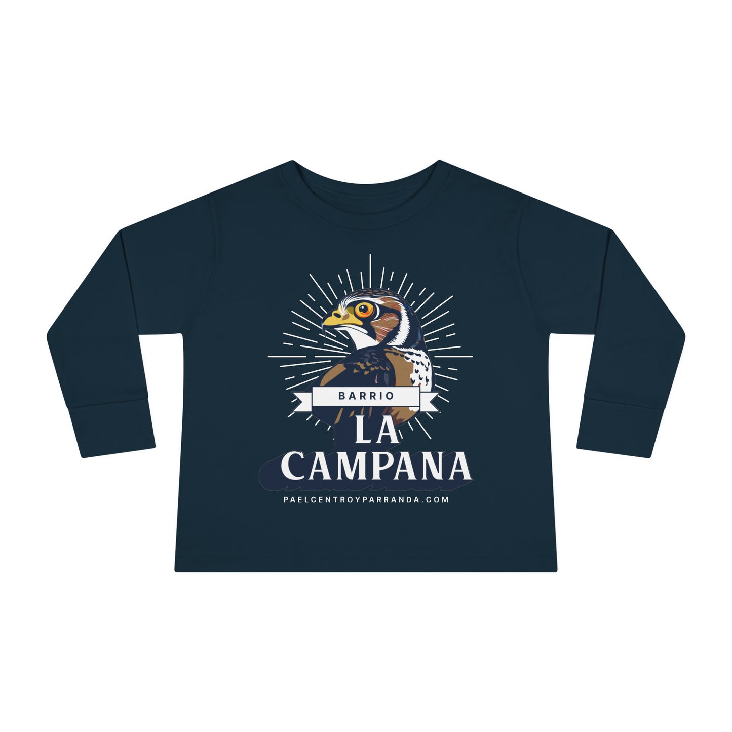 La Campana, Mayajigua. Toddler Long Sleeve Tee