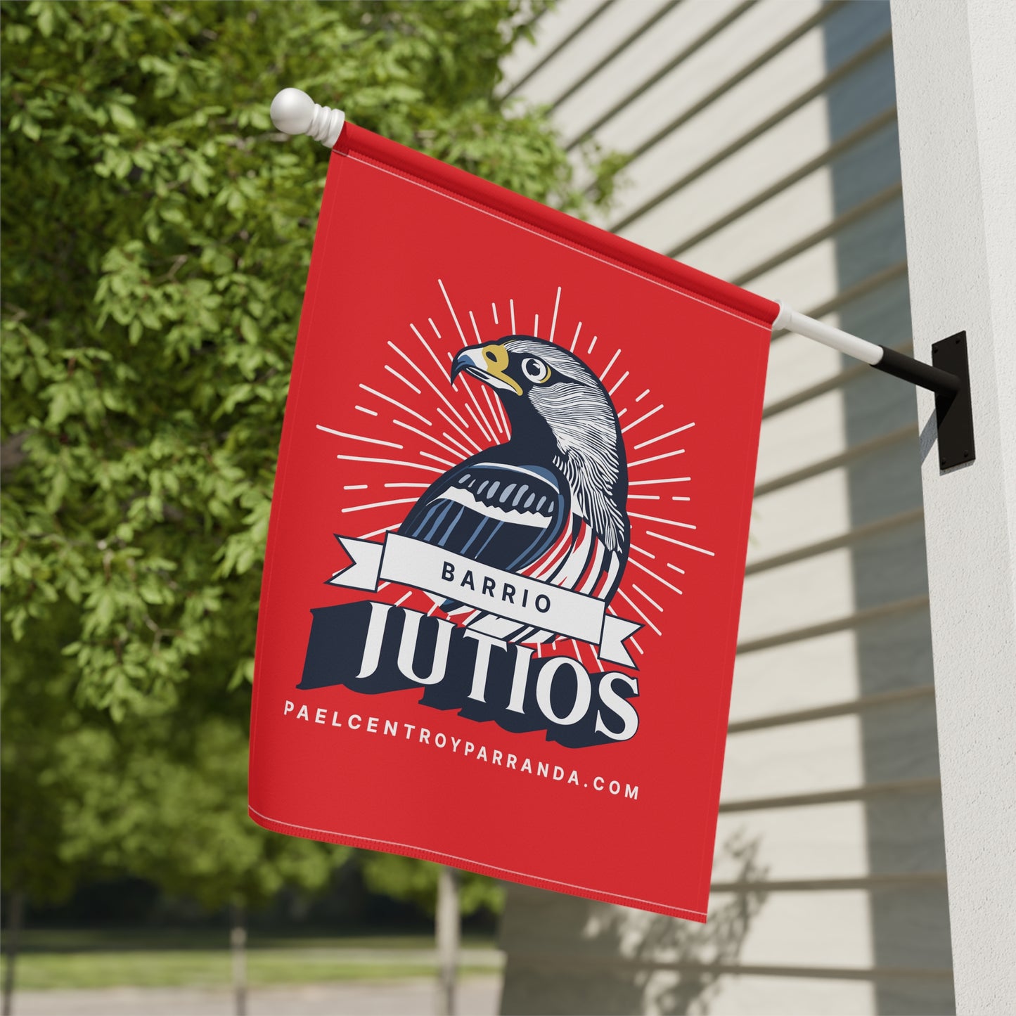 Jutíos, Vueltas. Garden & House Banner