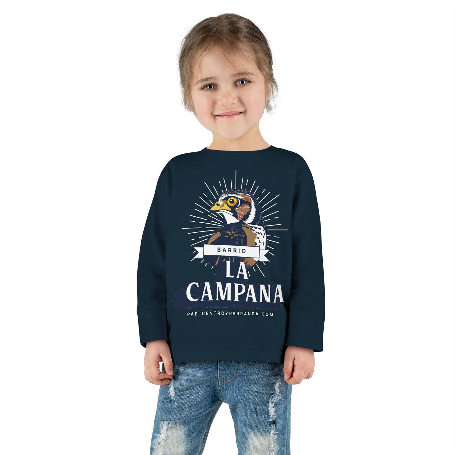 La Campana, Mayajigua. Toddler Long Sleeve Tee