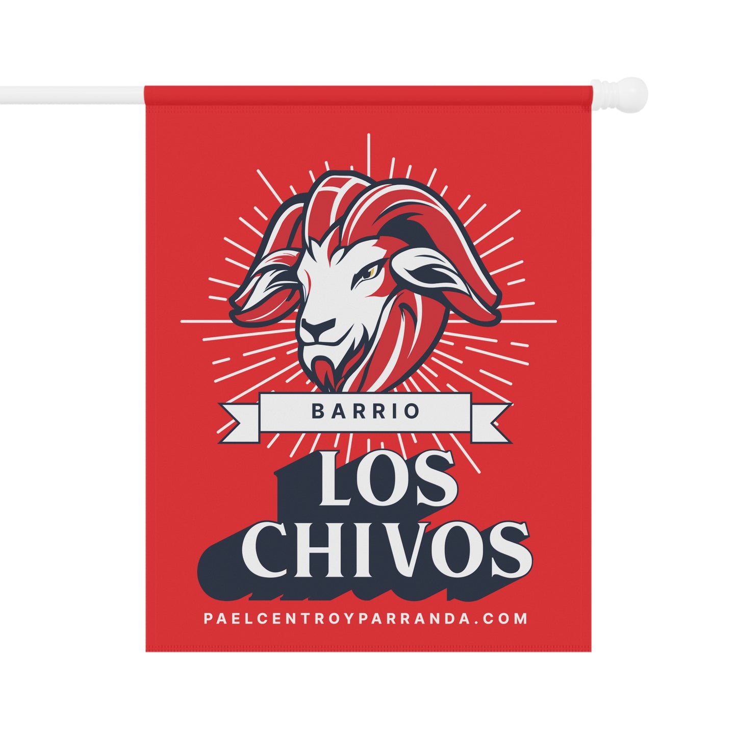 Los Chivos, Encrucijada. Garden & House Banner