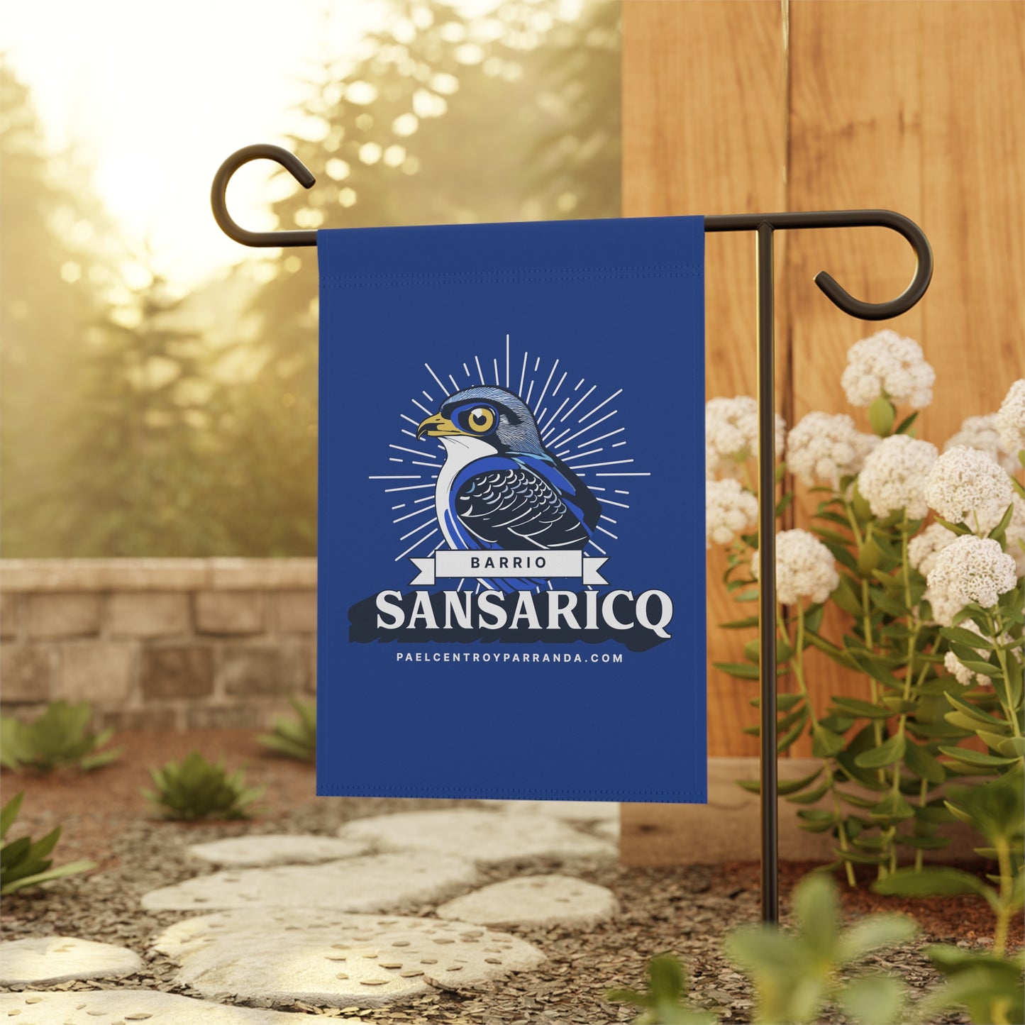 Sansaricq, Yaguajay. Garden & House Banner