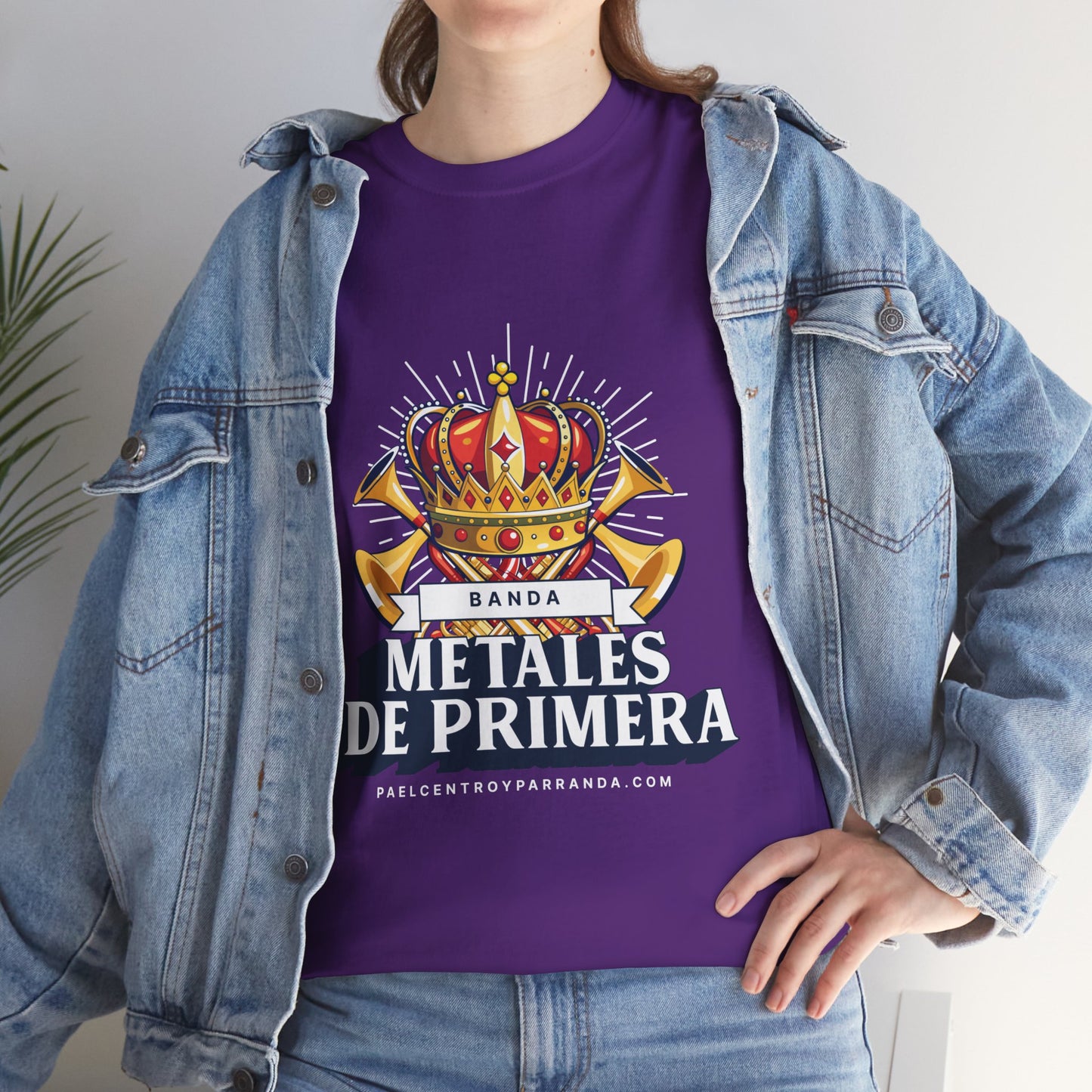 Metales de Primera. (adults) Unisex Heavy Cotton Tee