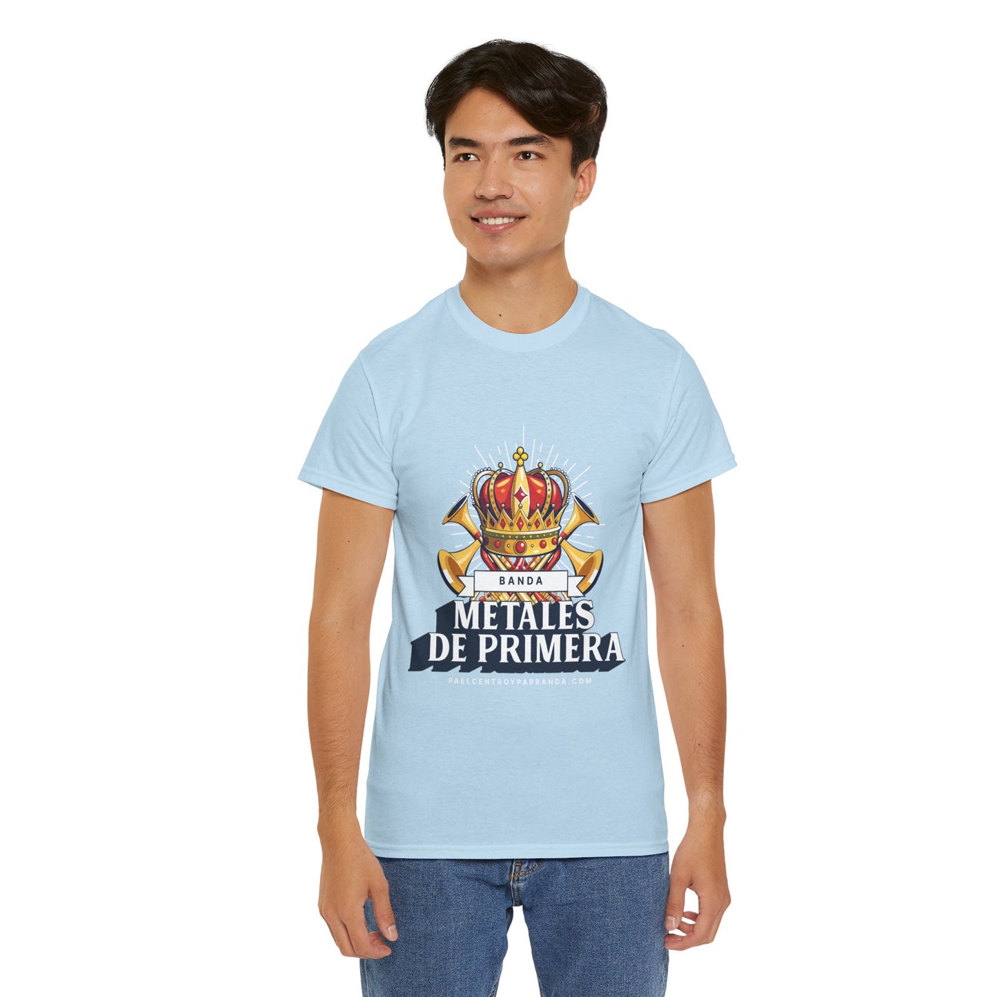 Metales de Primera. (adults) Unisex Heavy Cotton Tee